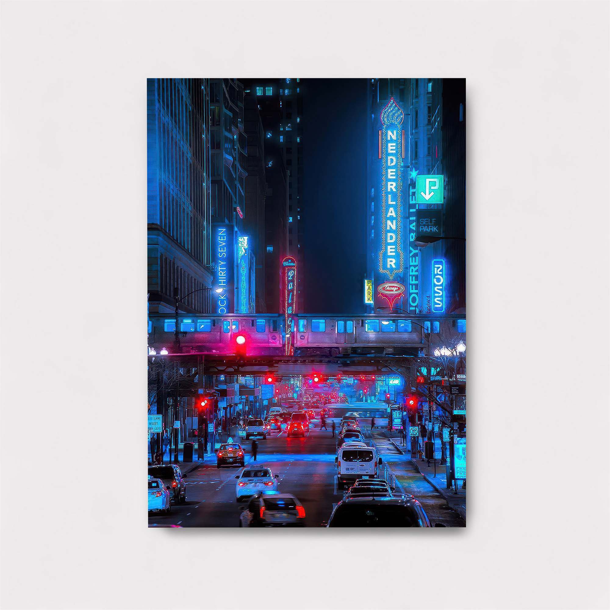 Neon Symphony Safe Wall Magnetic / M