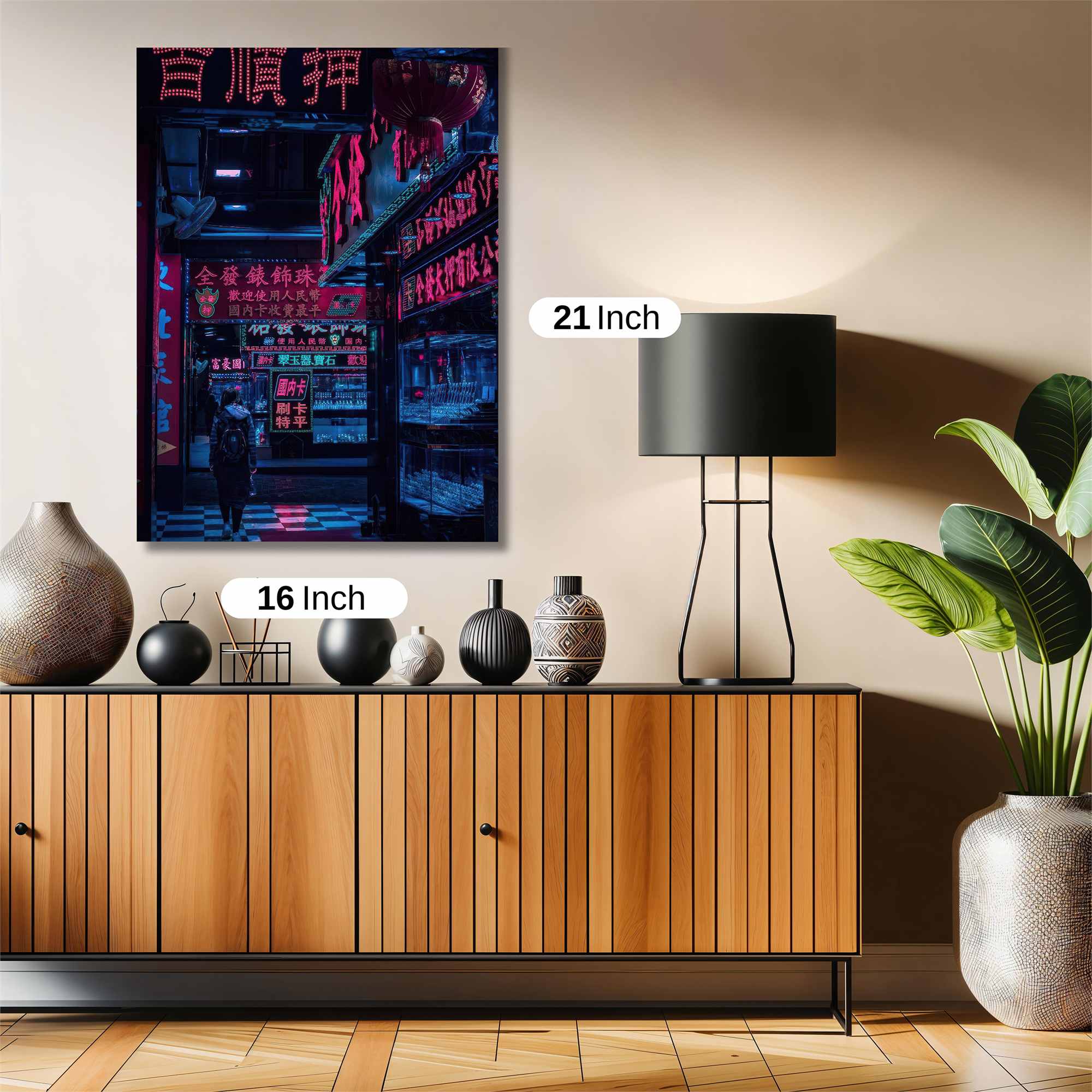 Neon Reverie Safe Wall Magnetic / M