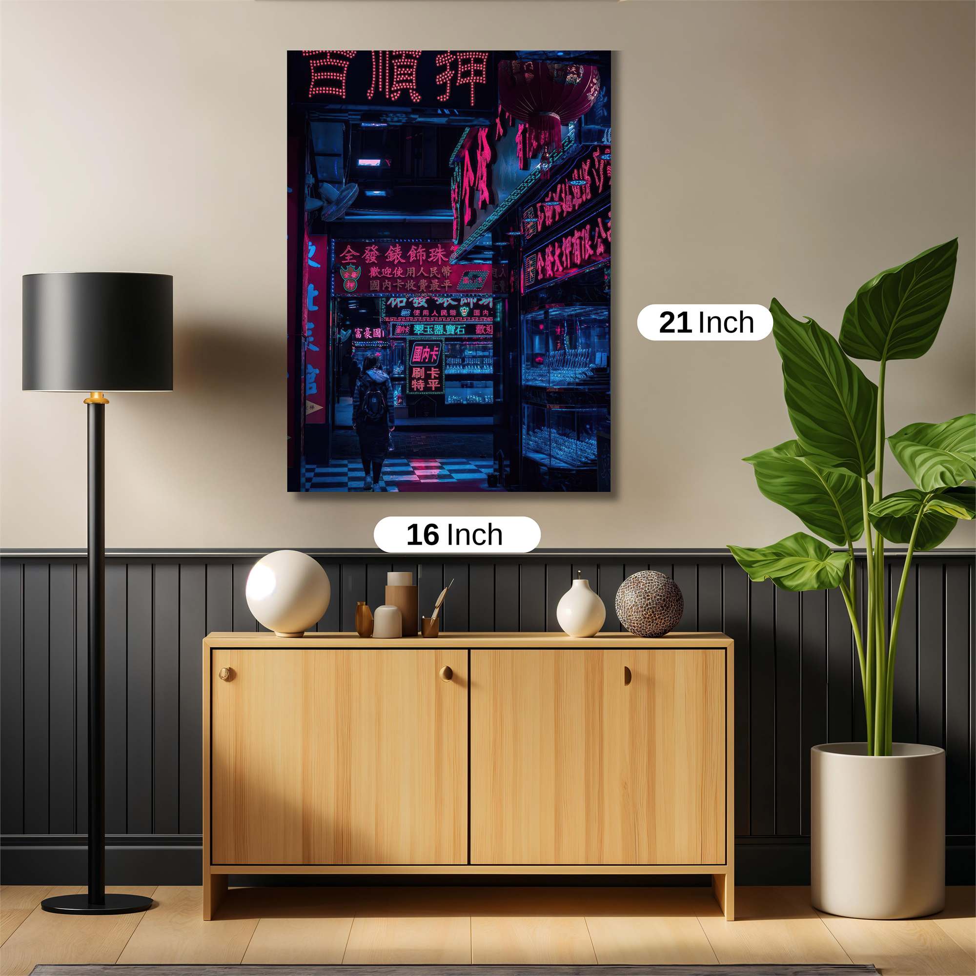 Neon Reverie Safe Wall Magnetic / M