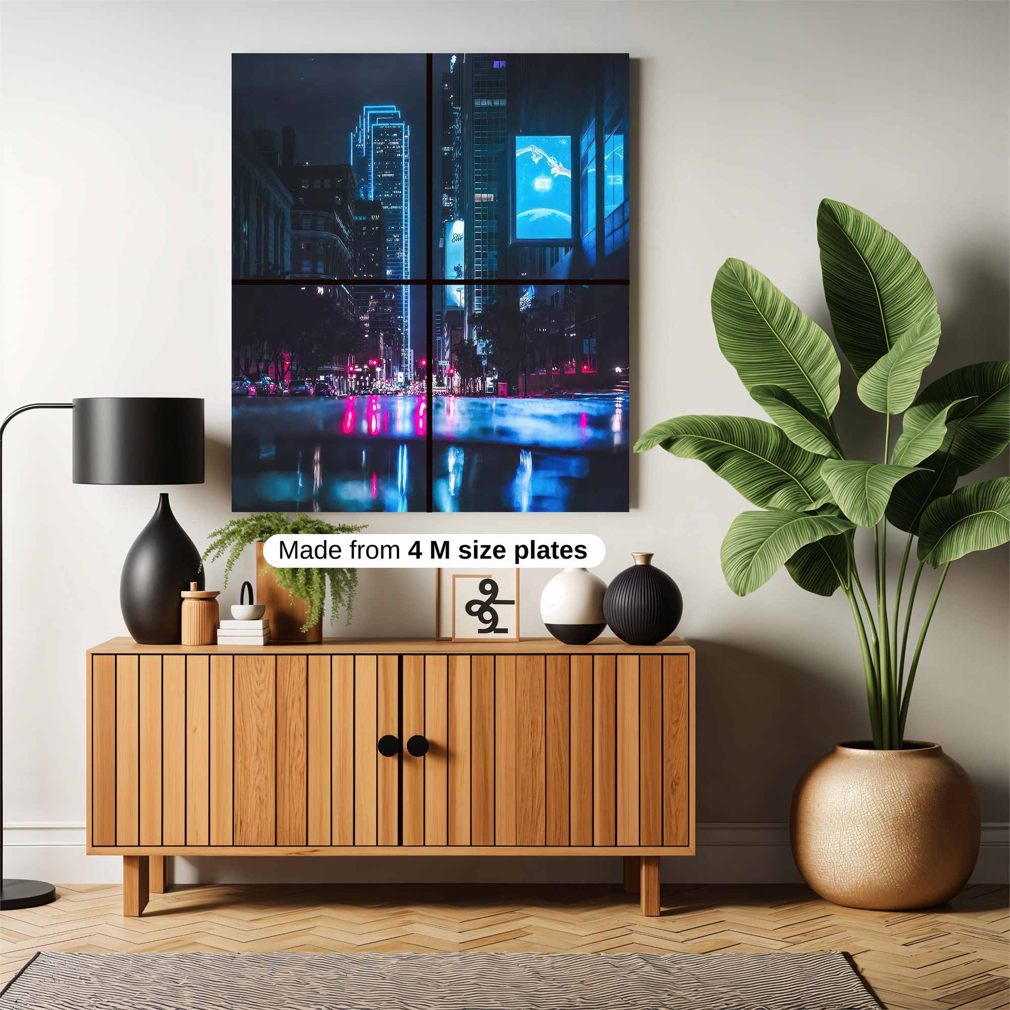 Neon Serenity Safe Wall Magnetic / M