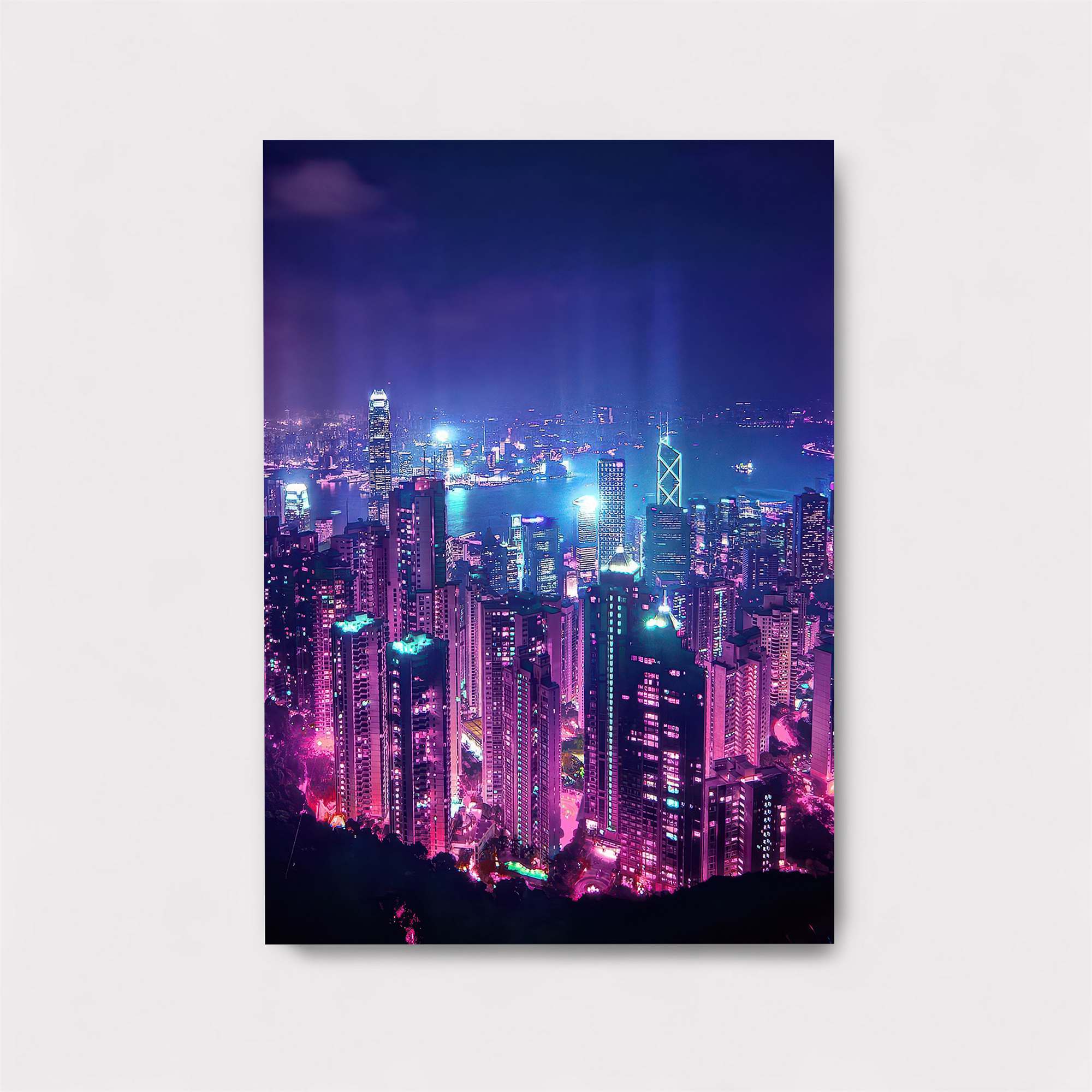 Neon Dreamscape Safe Wall Magnetic / M