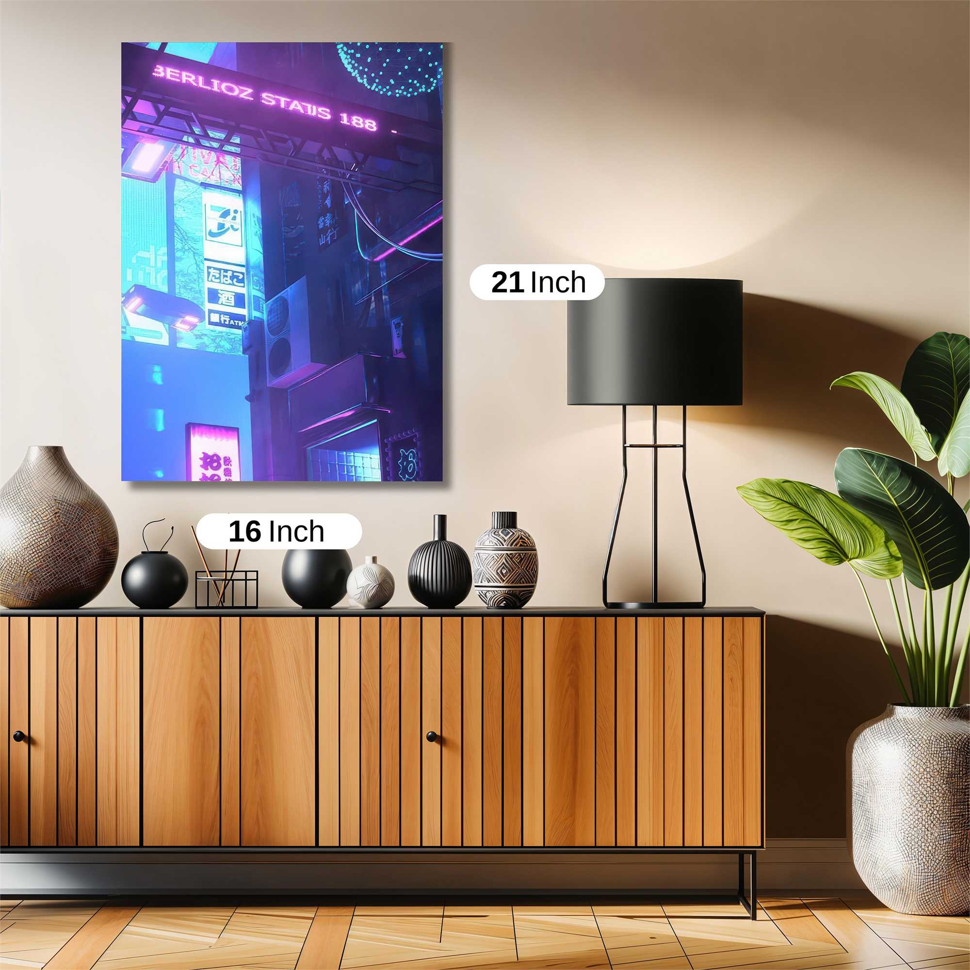 Cyberpunk Vibe Safe Wall Magnetic / M