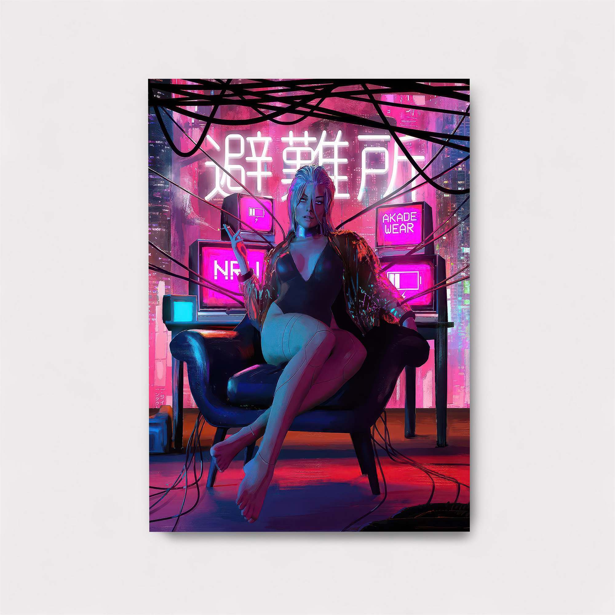 Neon Reverie Safe Wall Magnetic / M