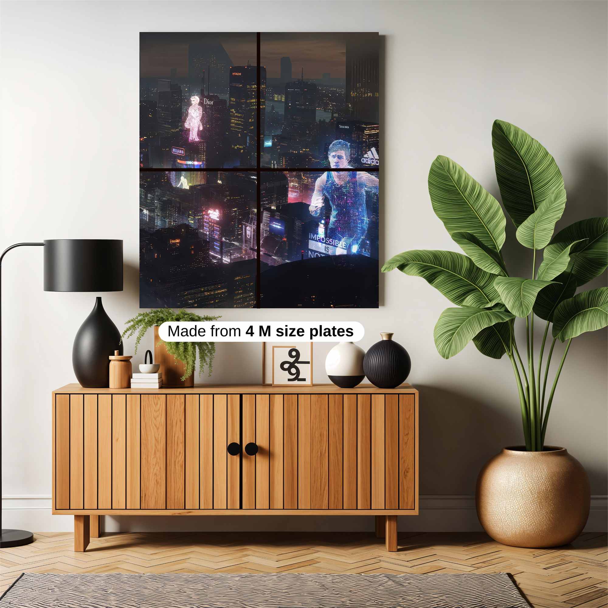 Neon Future Safe Wall Magnetic / M