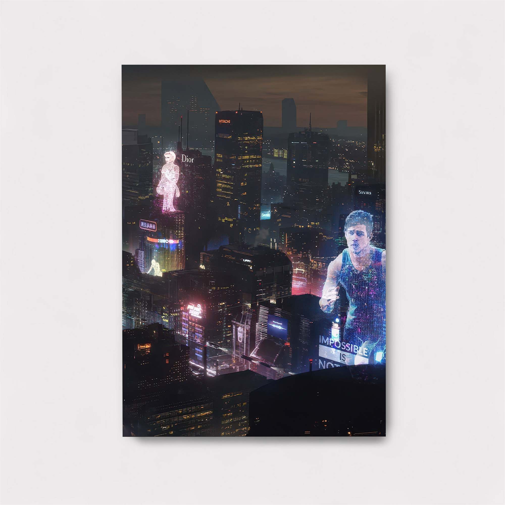 Neon Future Safe Wall Magnetic / M