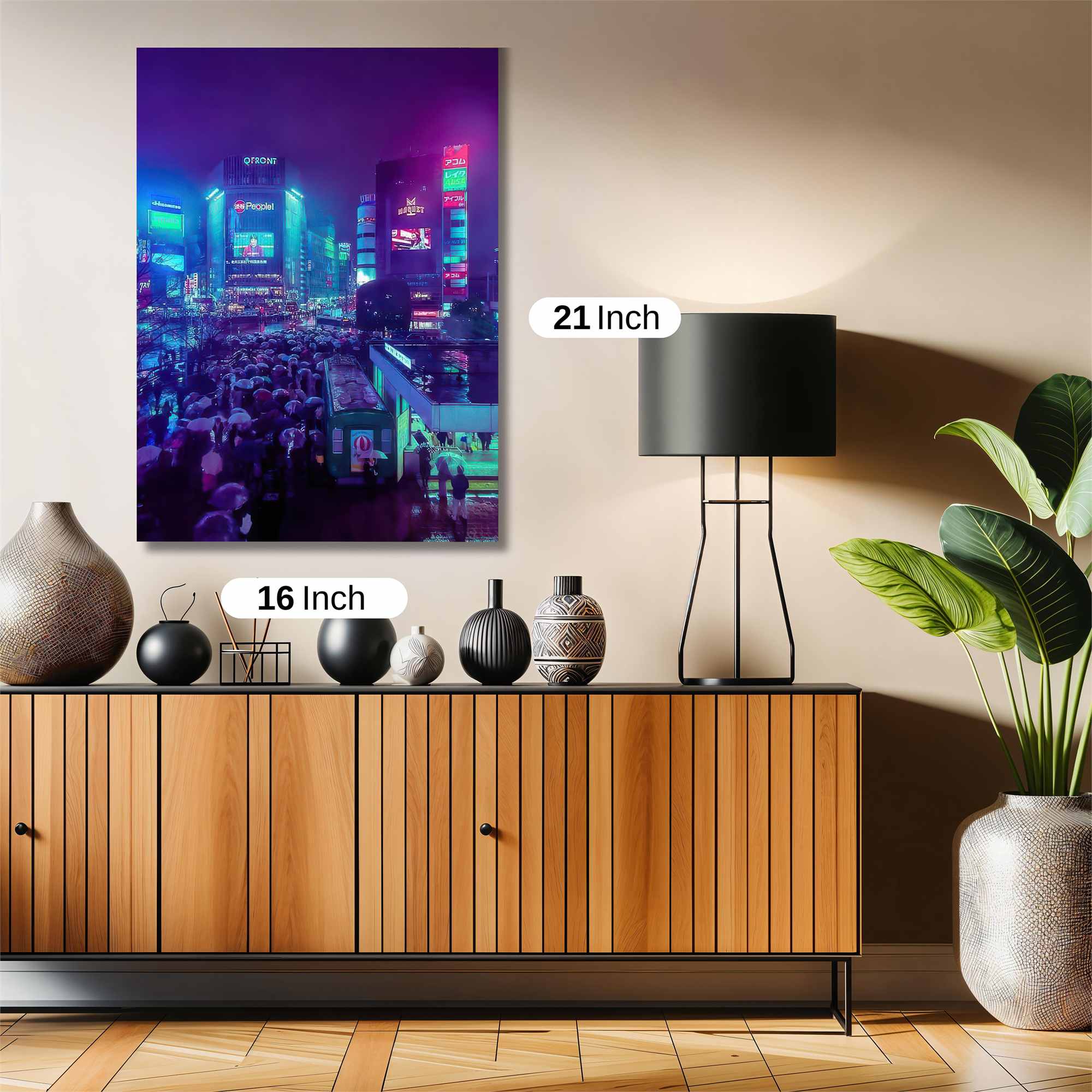 Neon Serenity Safe Wall Magnetic / M