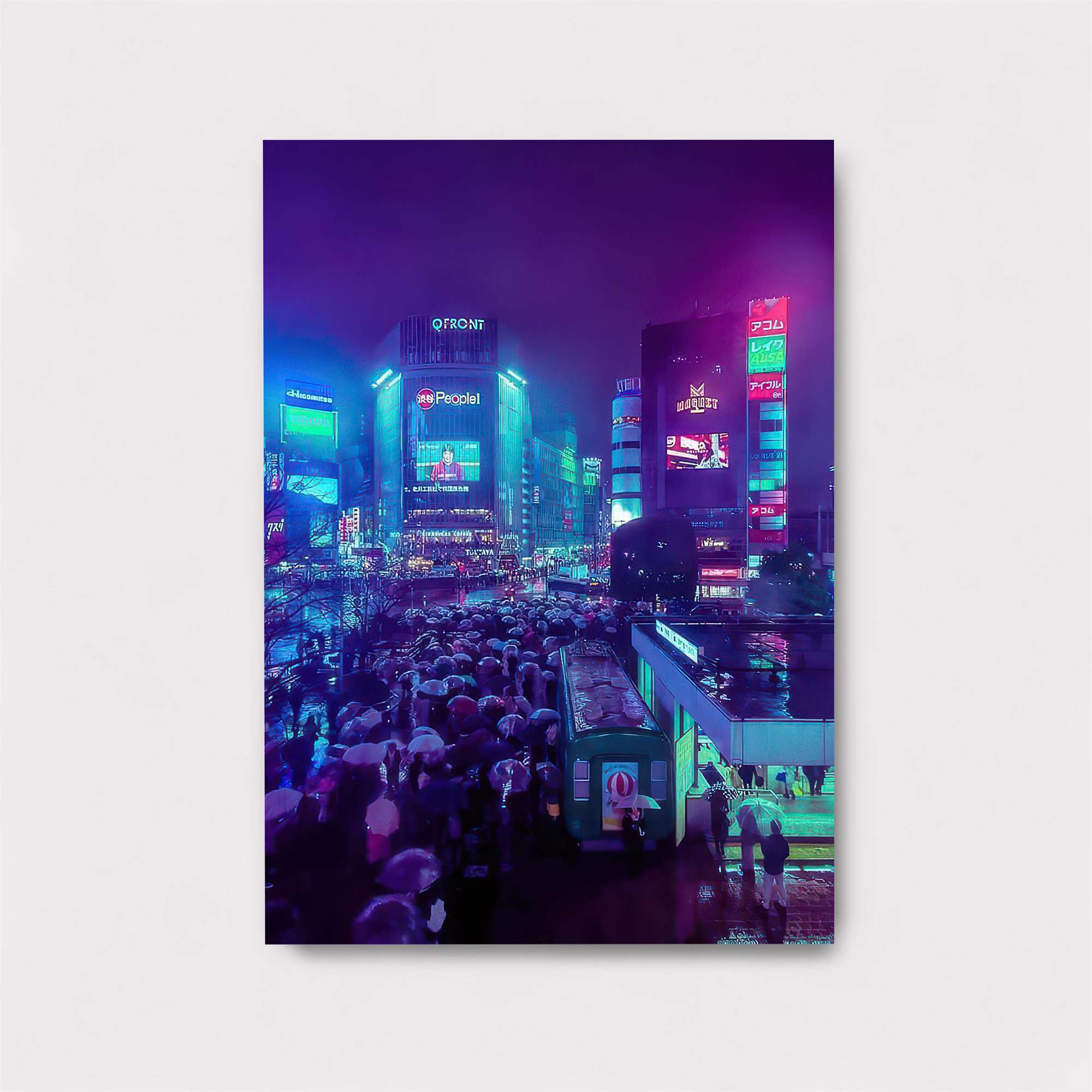 Neon Serenity Safe Wall Magnetic / M