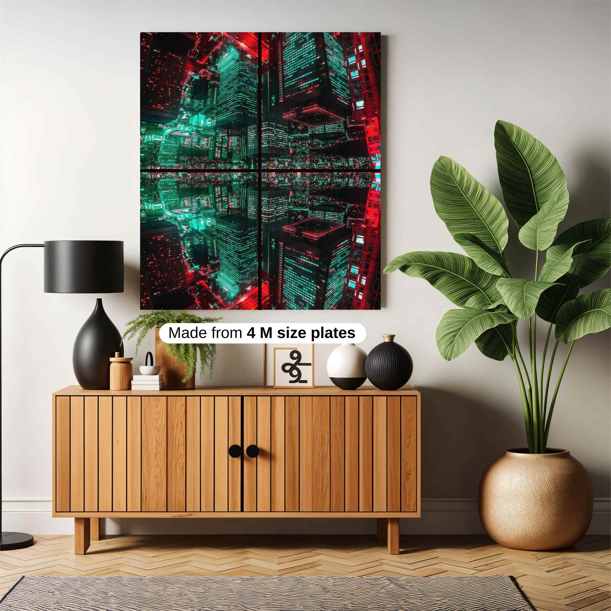 Neon Echoes Safe Wall Magnetic / M