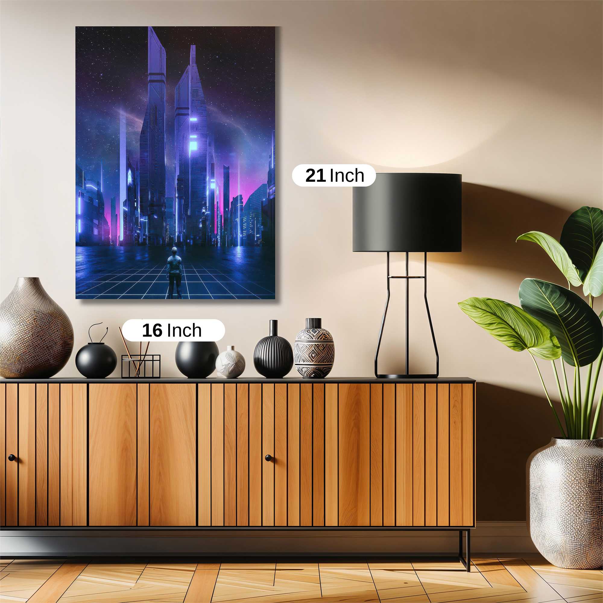 Neon Reverie Safe Wall Magnetic / M