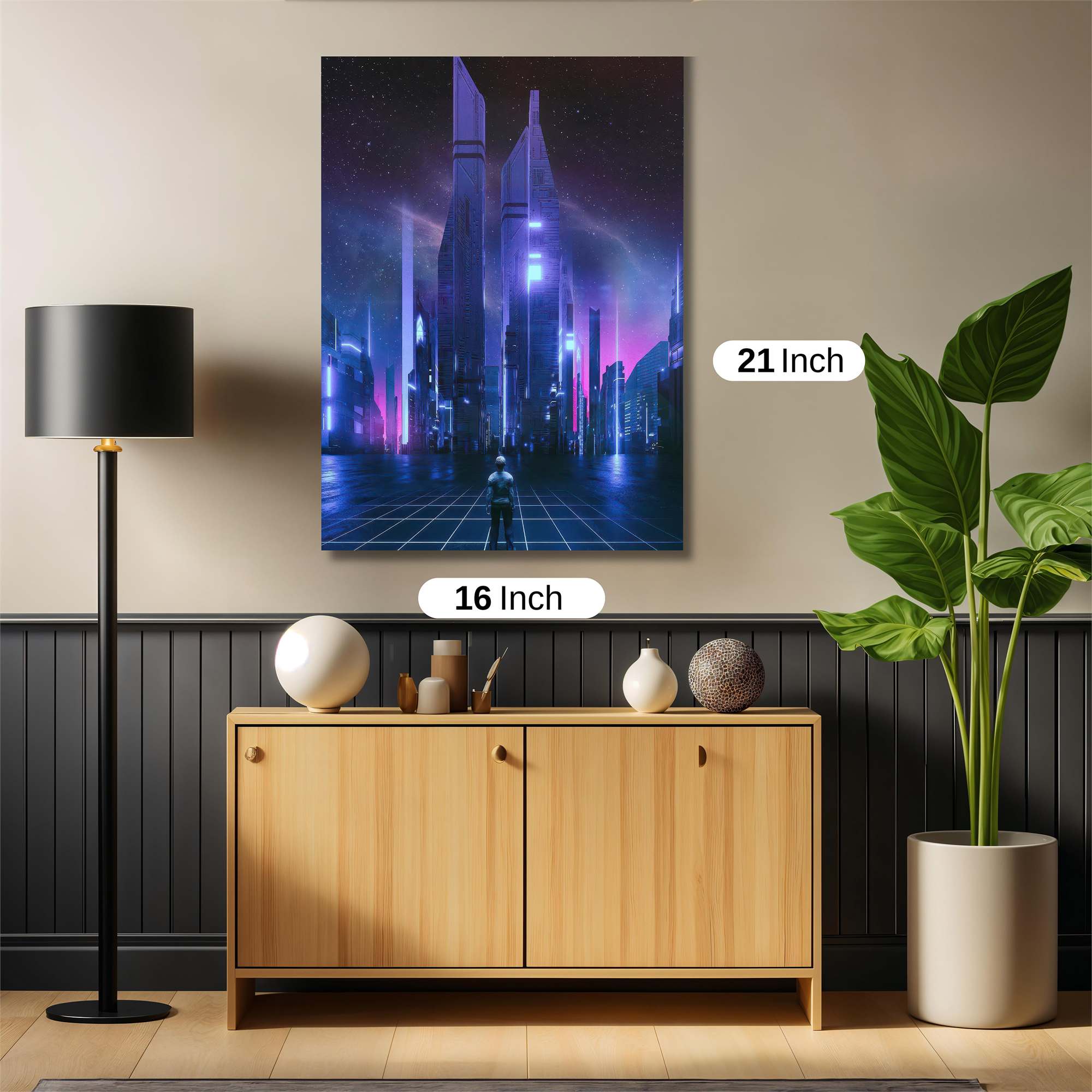 Neon Reverie Safe Wall Magnetic / M