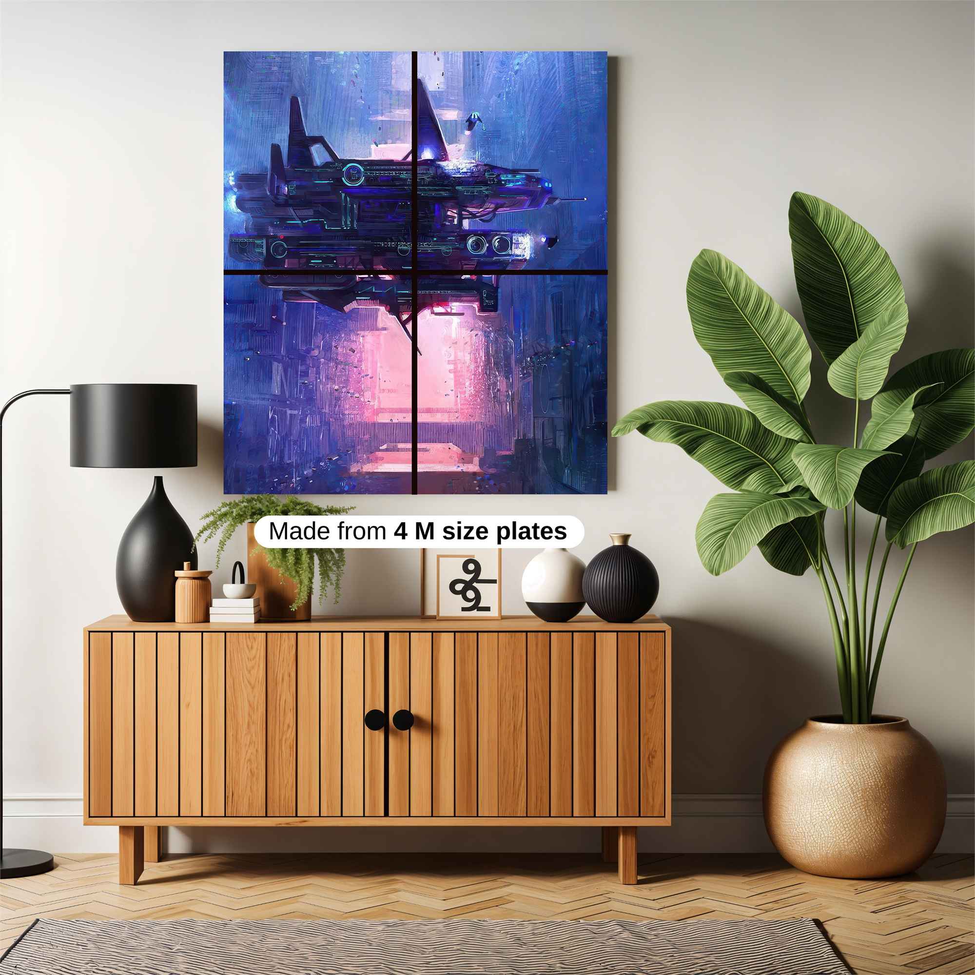 Neon Drift Safe Wall Magnetic / M