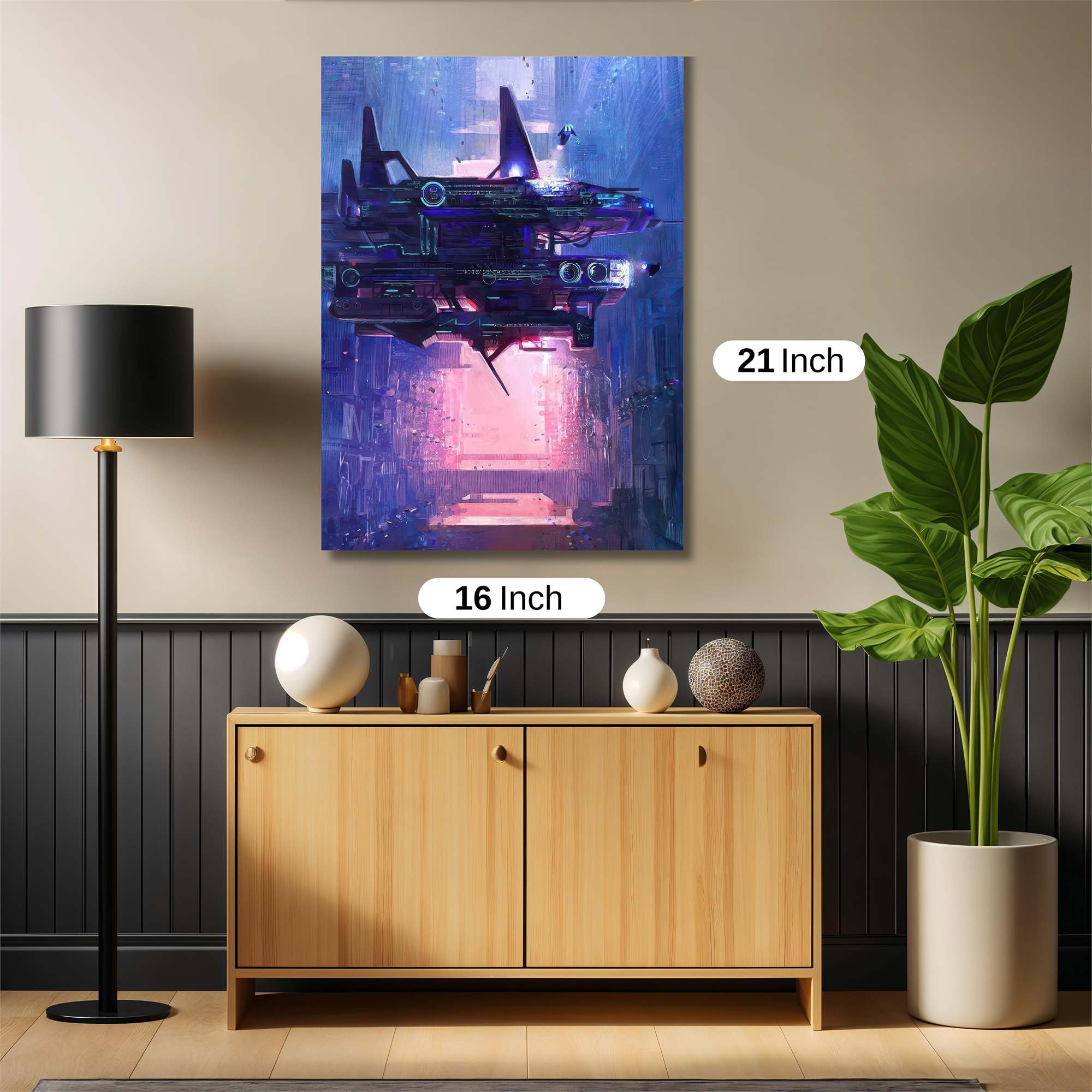 Neon Drift Safe Wall Magnetic / M