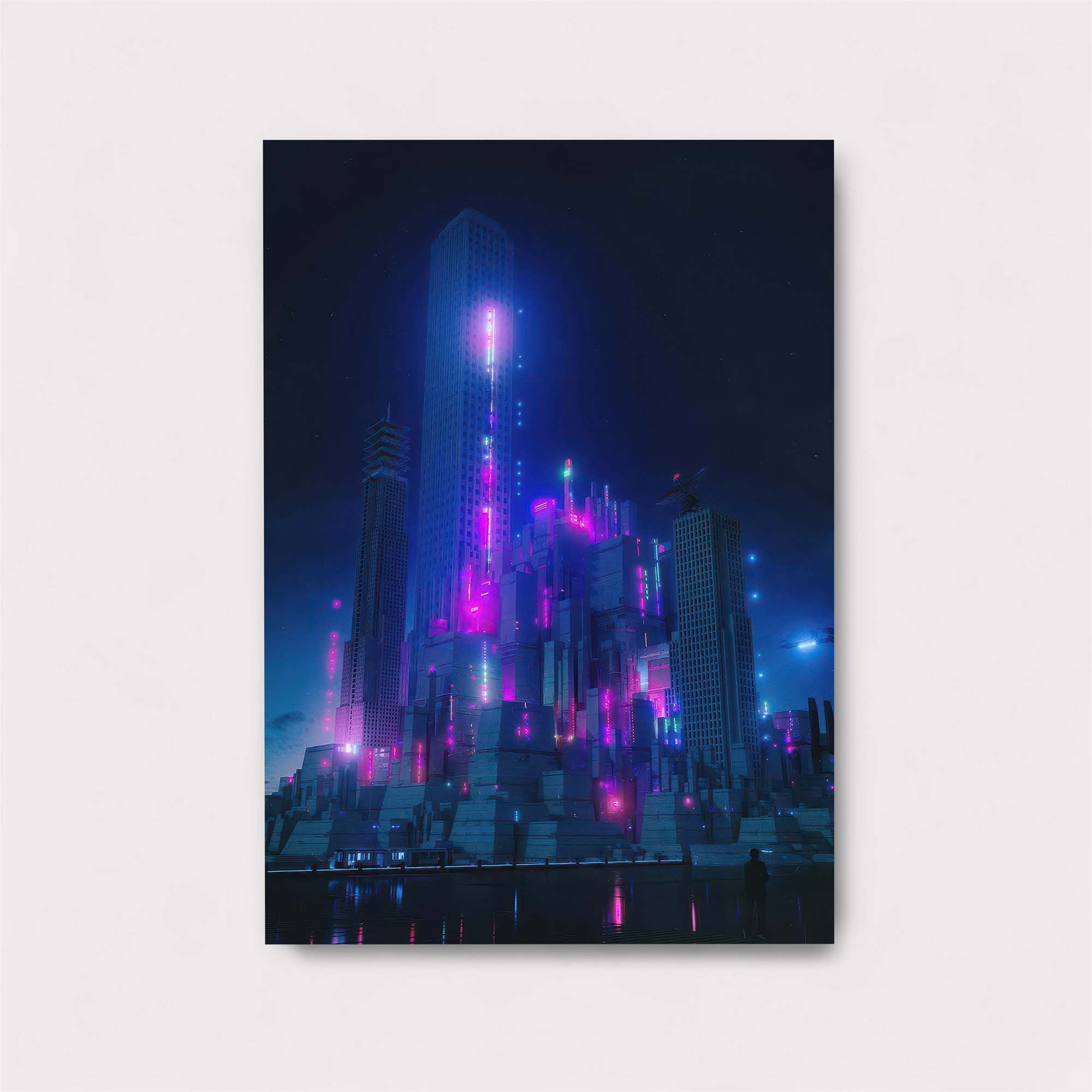 Neon Spires Safe Wall Magnetic / M