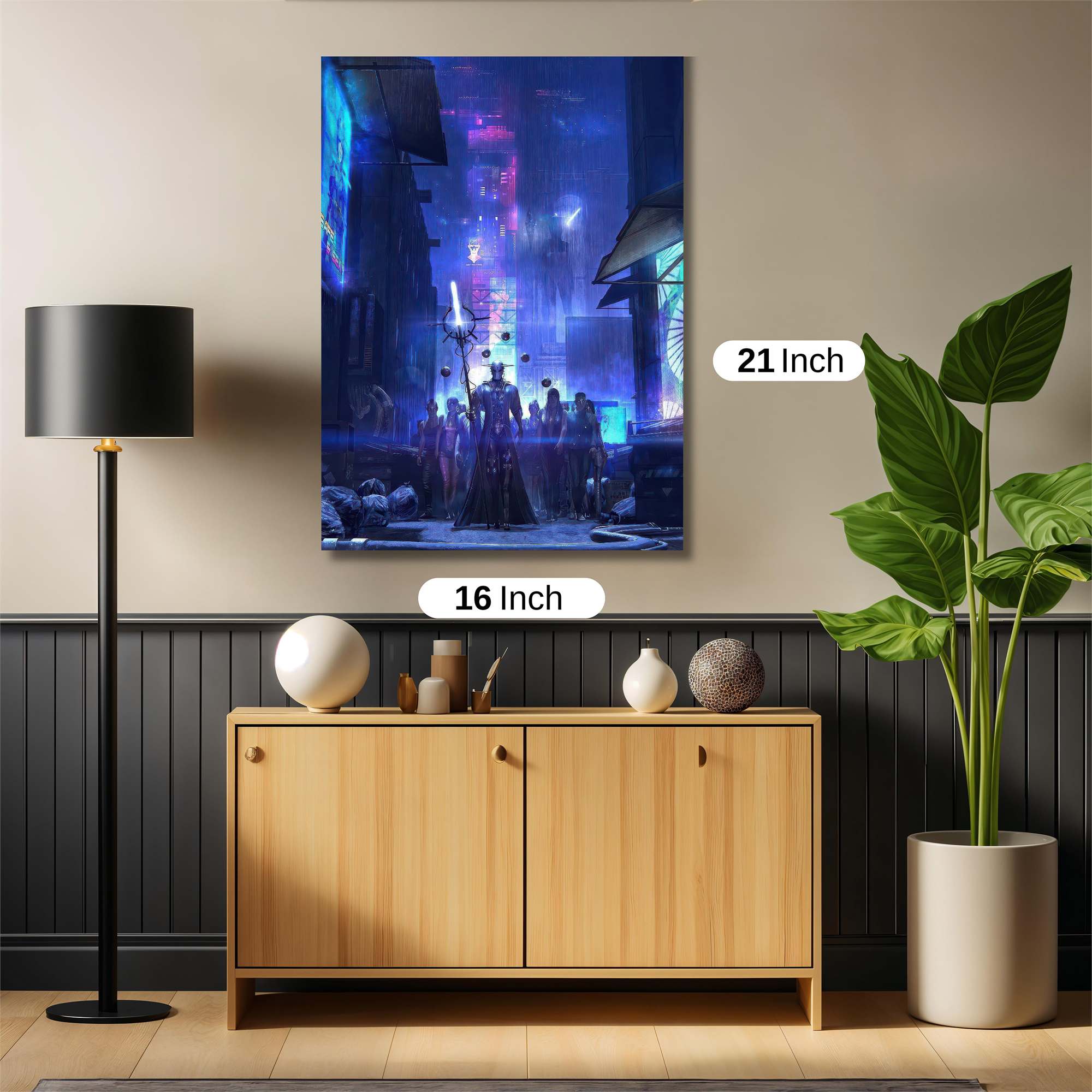 Neon Reverie Safe Wall Magnetic / M