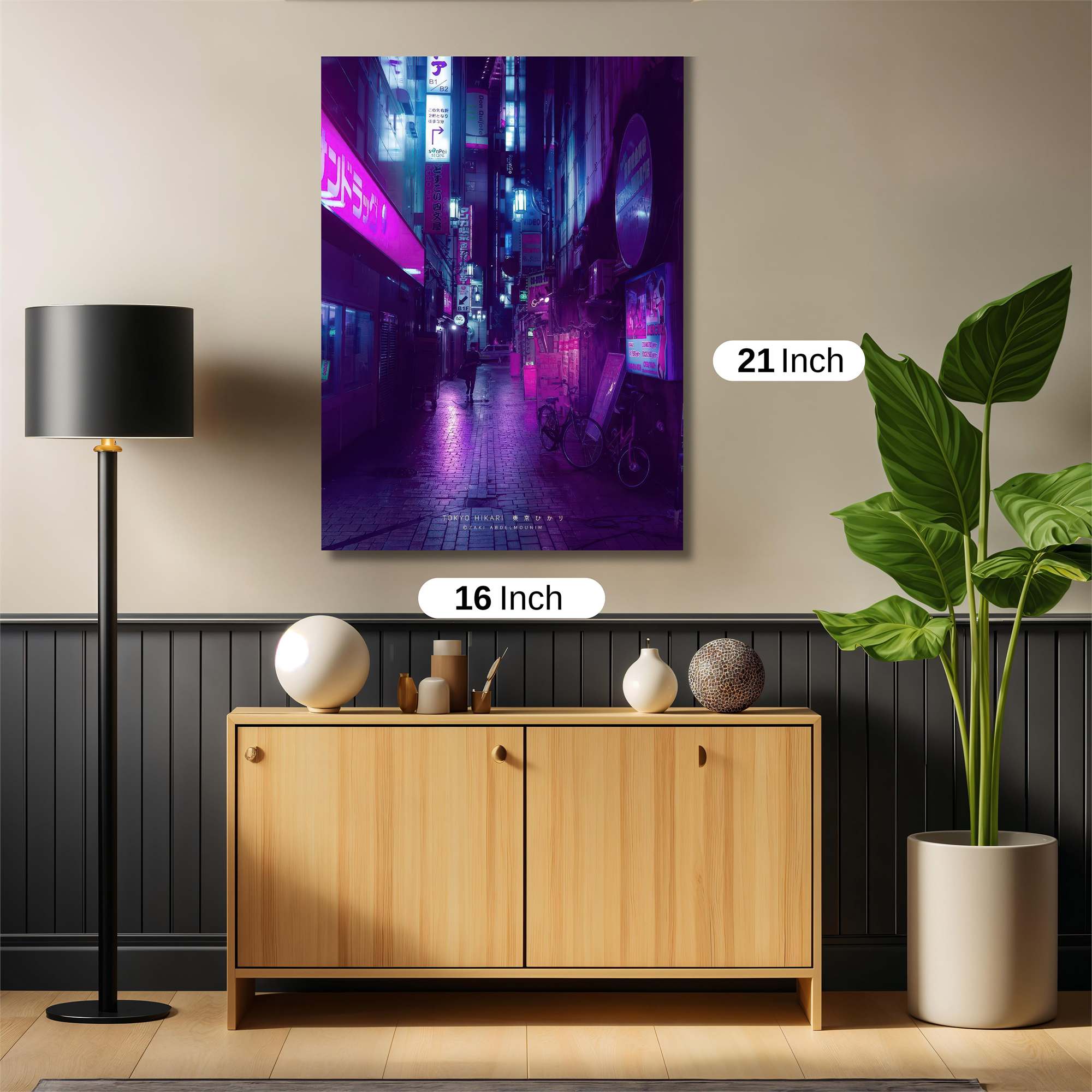 Neon Reverie Safe Wall Magnetic / M