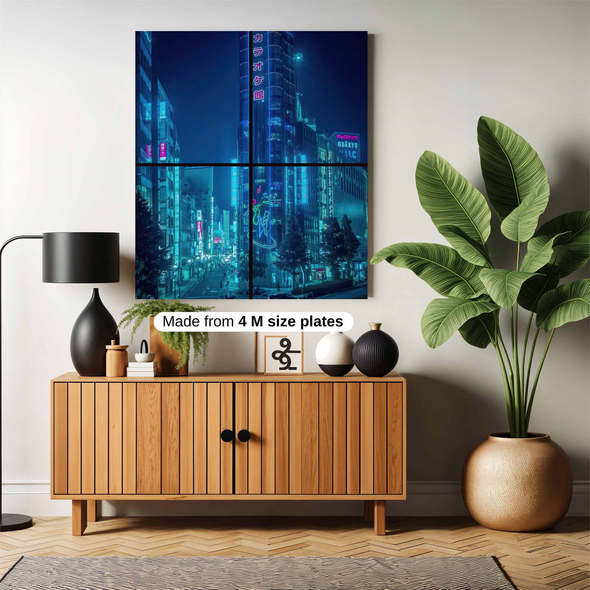 Neon Serenity Safe Wall Magnetic / M