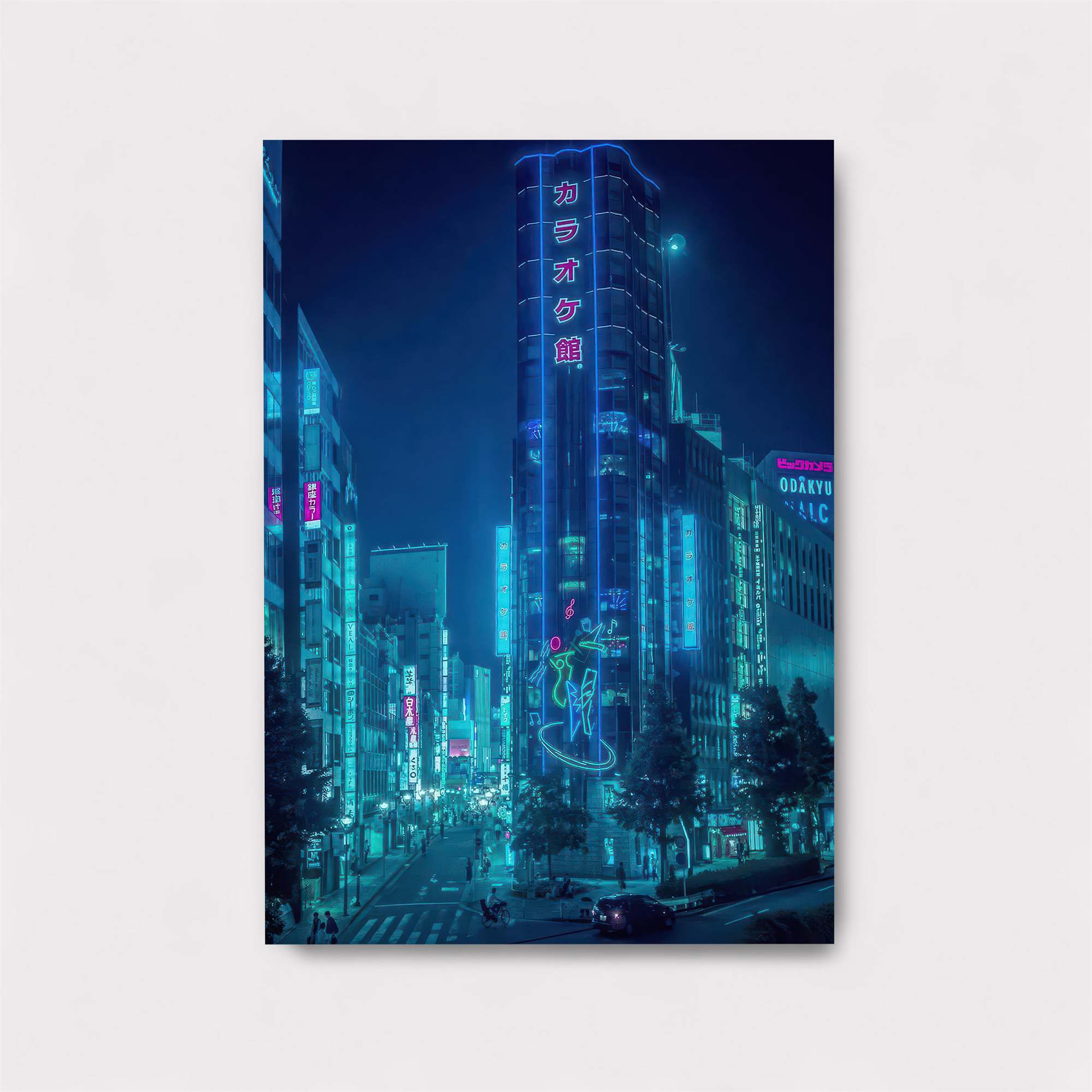 Neon Serenity Safe Wall Magnetic / M