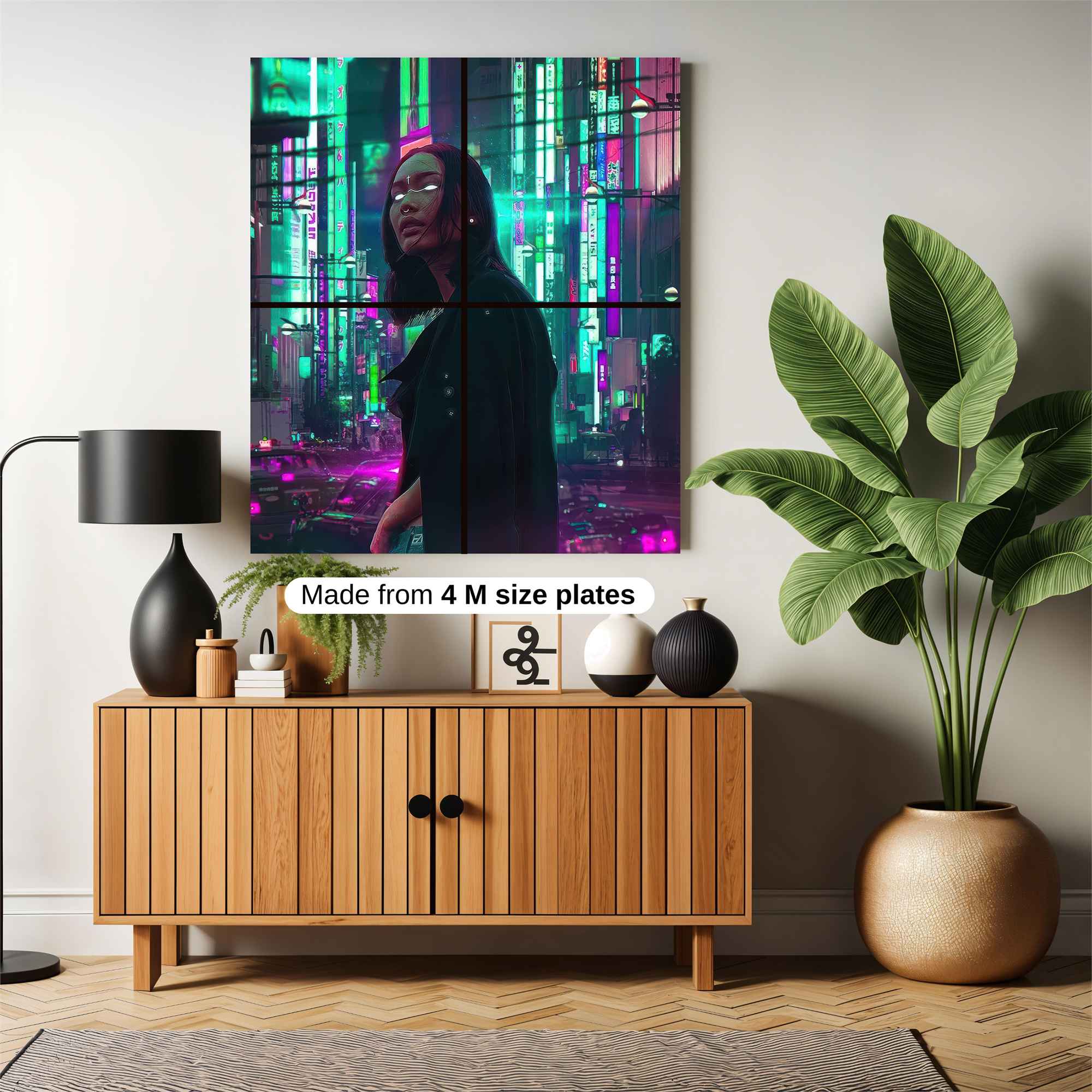 Neon Reverie Safe Wall Magnetic / M