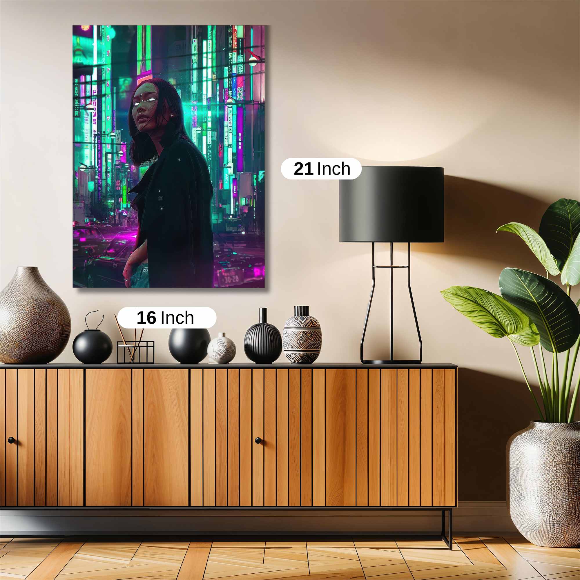 Neon Reverie Safe Wall Magnetic / M