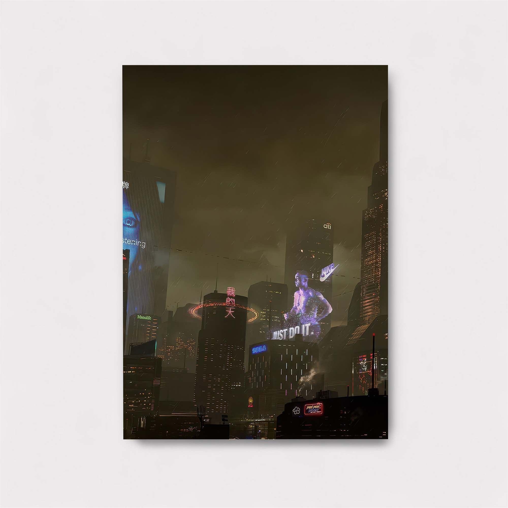 Neo-Noir Electrified Safe Wall Magnetic / M