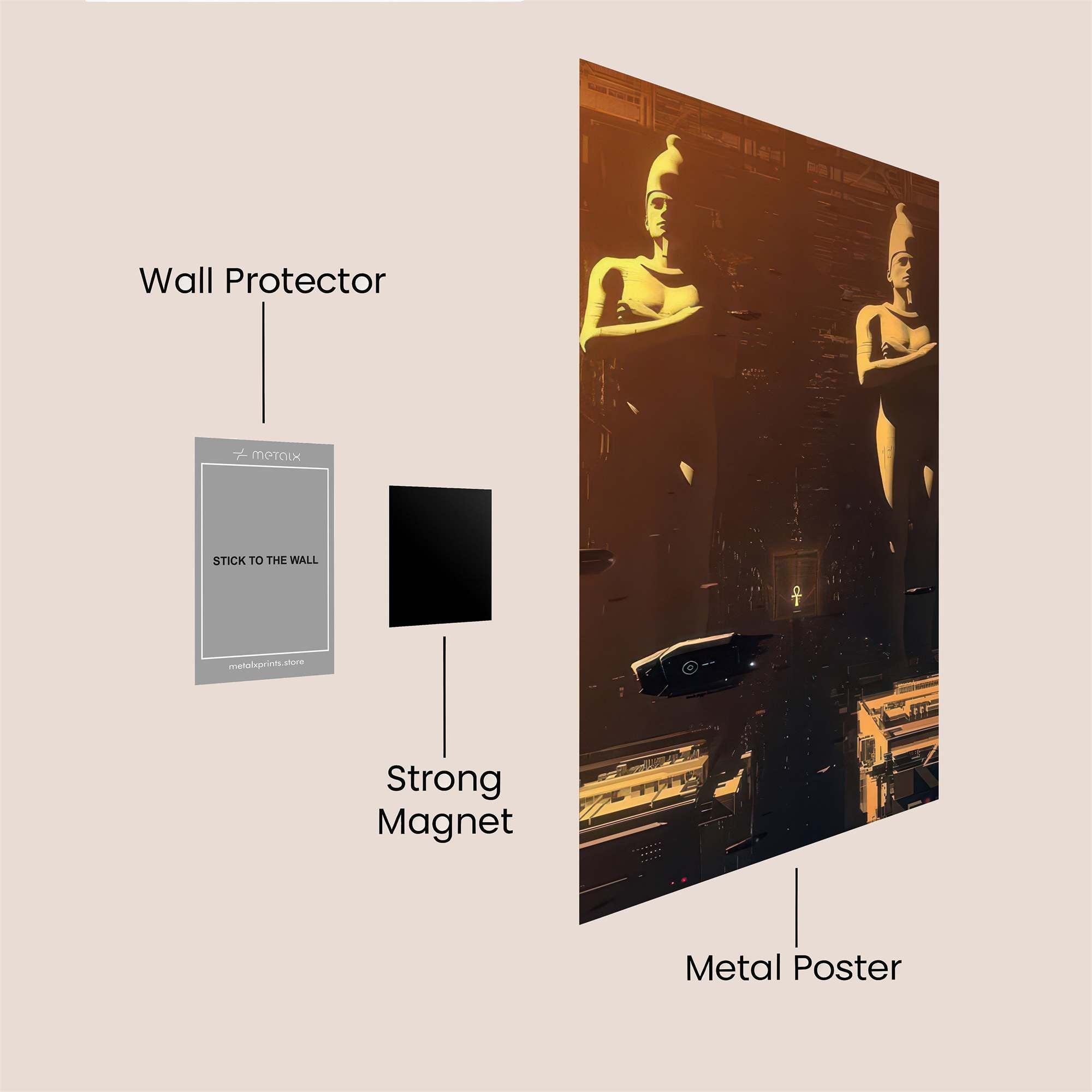 Colossal Reverie Safe Wall Magnetic / M