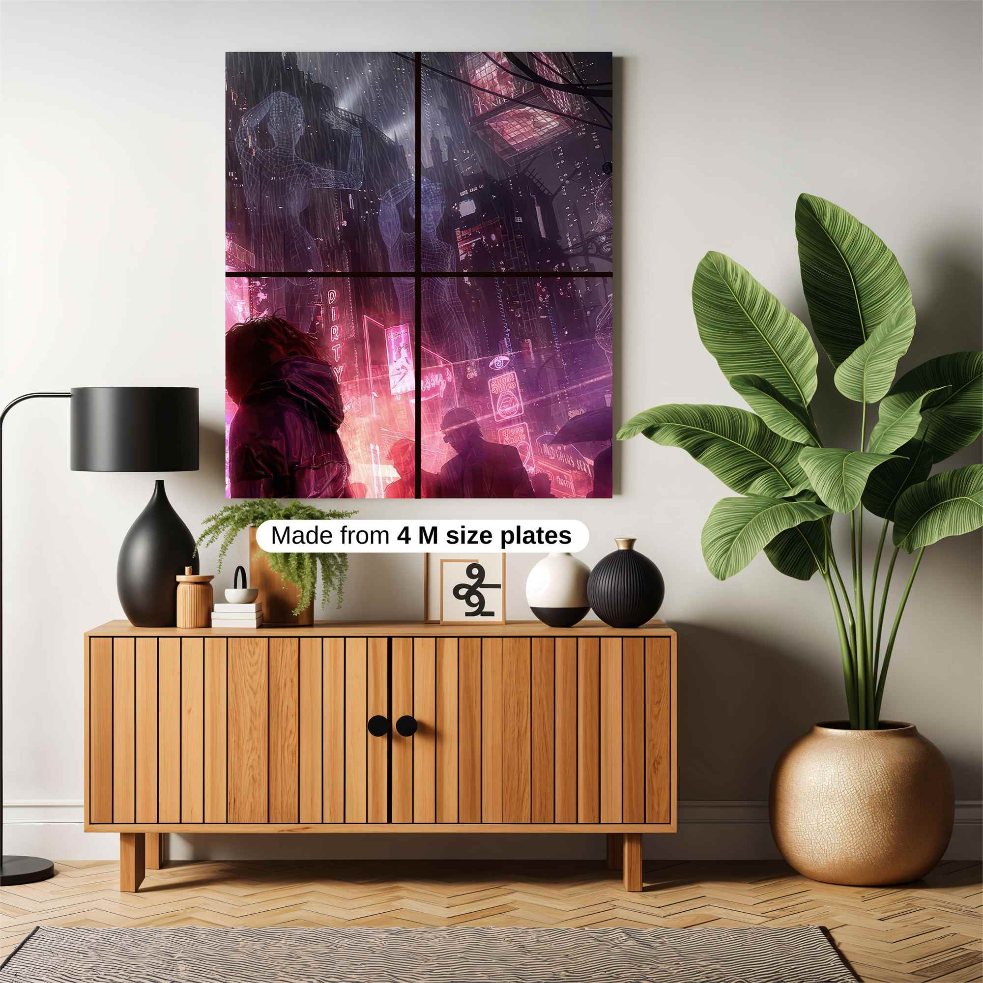 Neon Reverie Safe Wall Magnetic / M