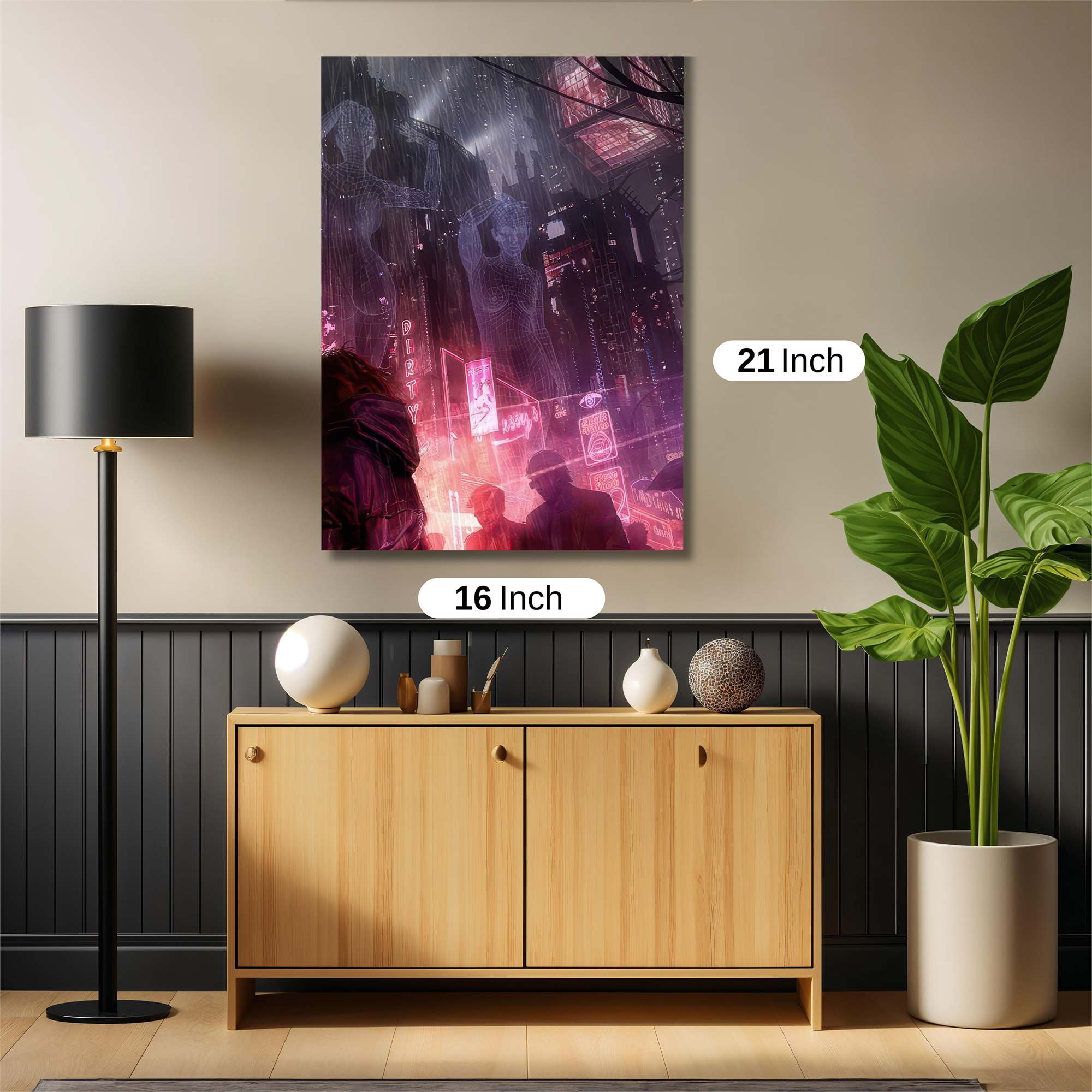 Neon Reverie Safe Wall Magnetic / M