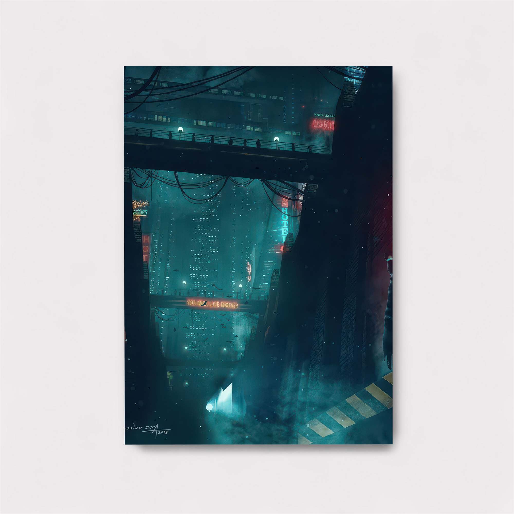 Neon Abyss Safe Wall Magnetic / M