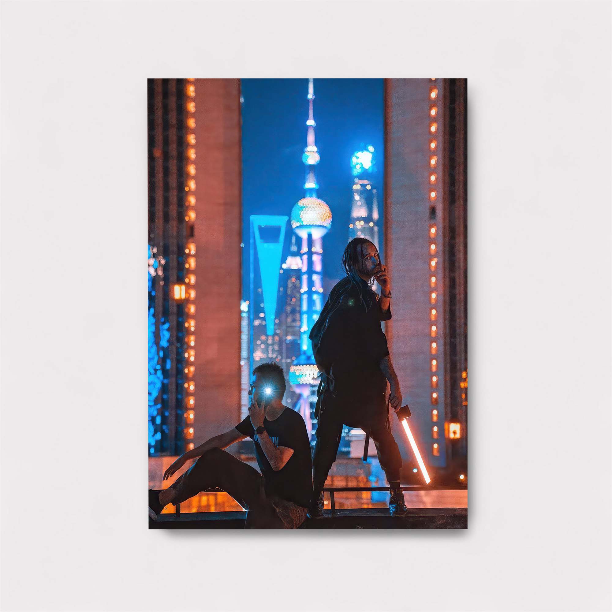 Neon Warriors Safe Wall Magnetic / M