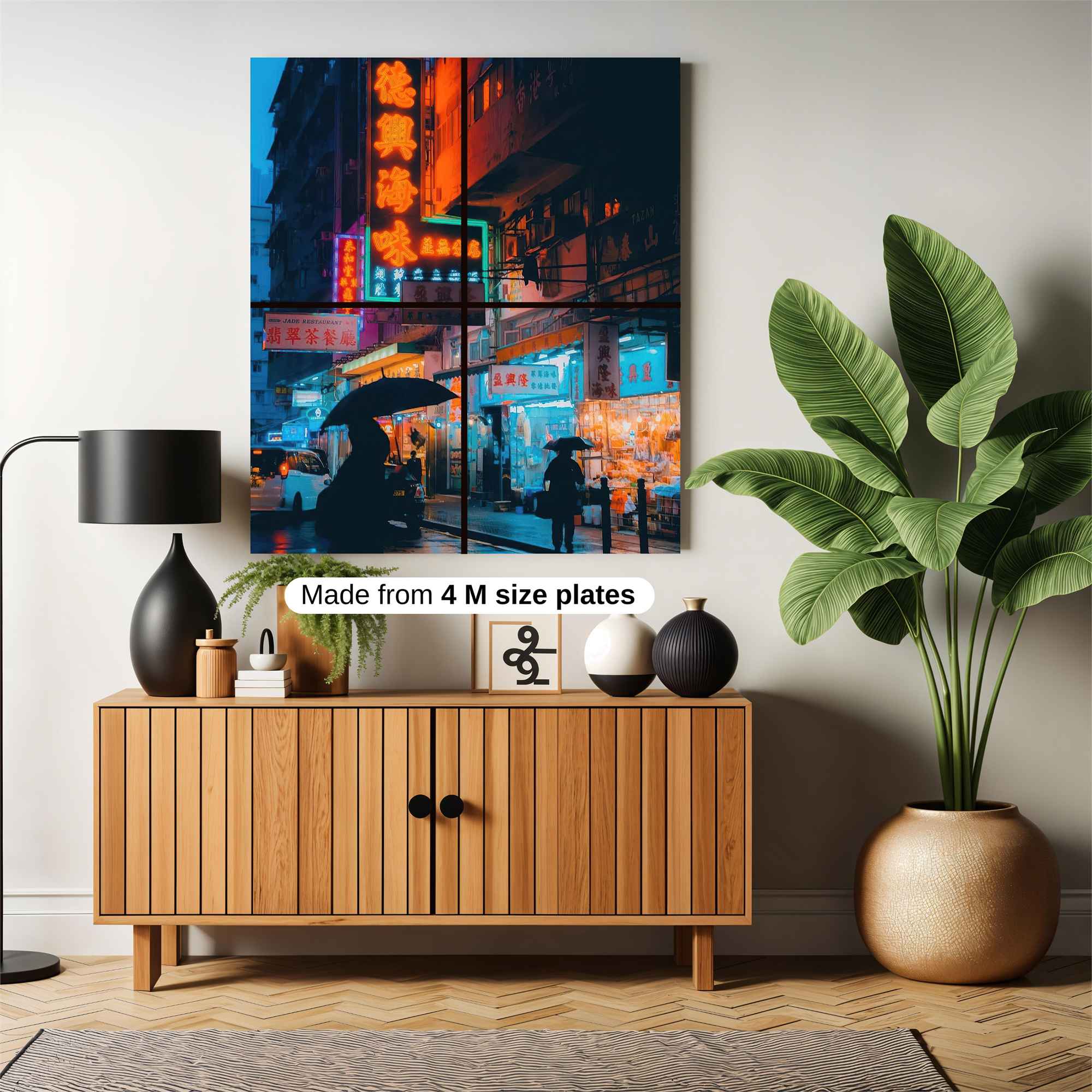 Neon Serenity Safe Wall Magnetic / M