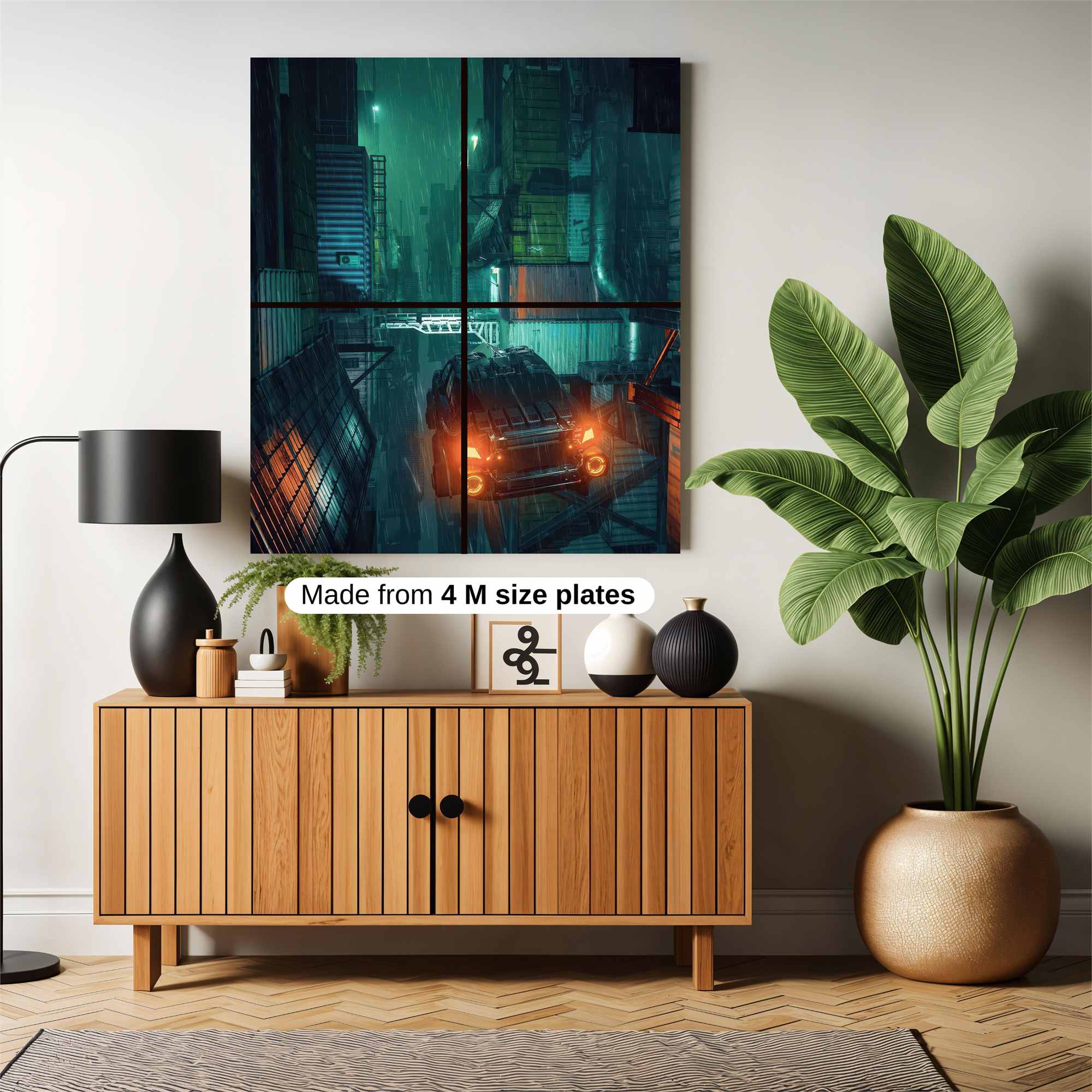 Neon Pursuit Safe Wall Magnetic / M