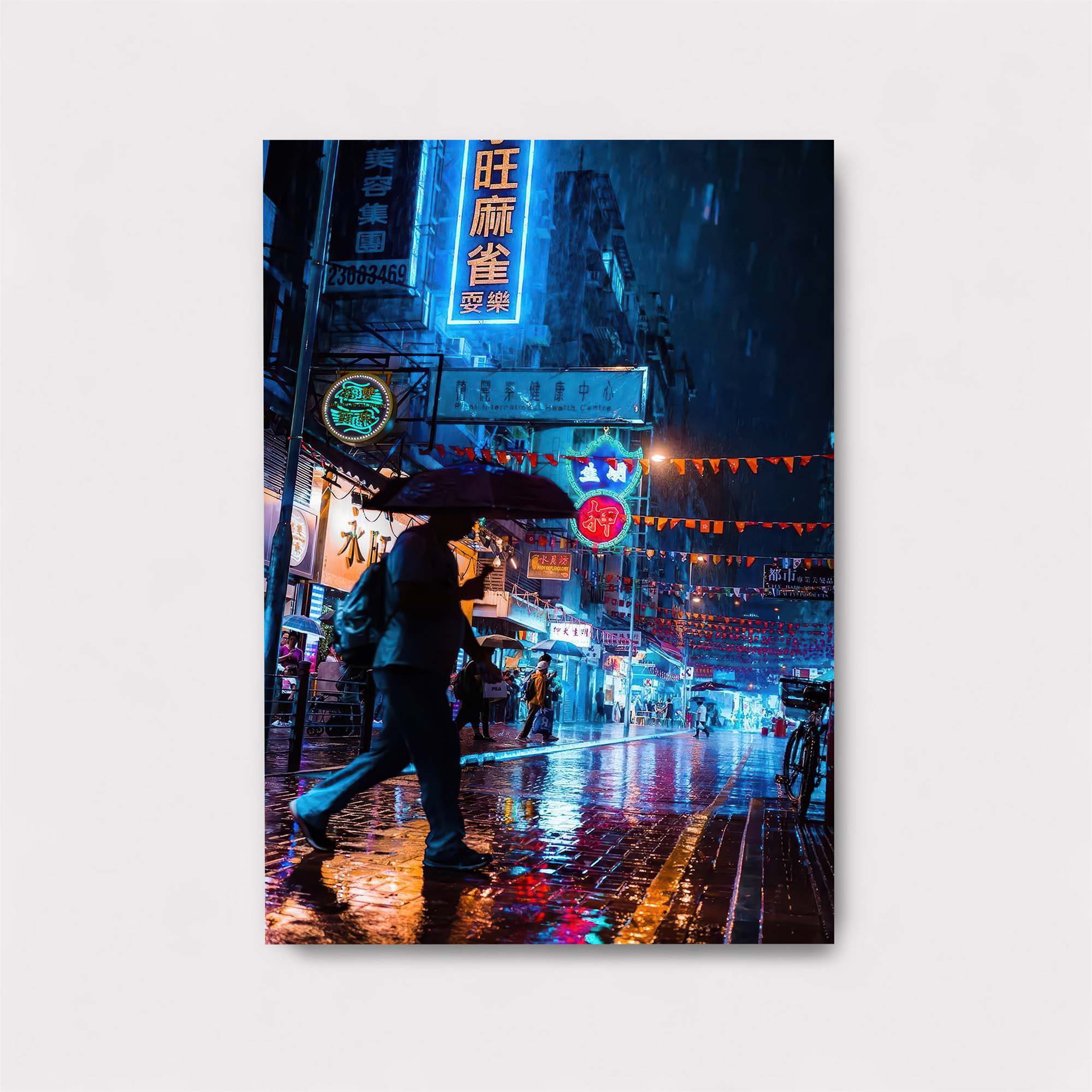 Neon Serenity Safe Wall Magnetic / M