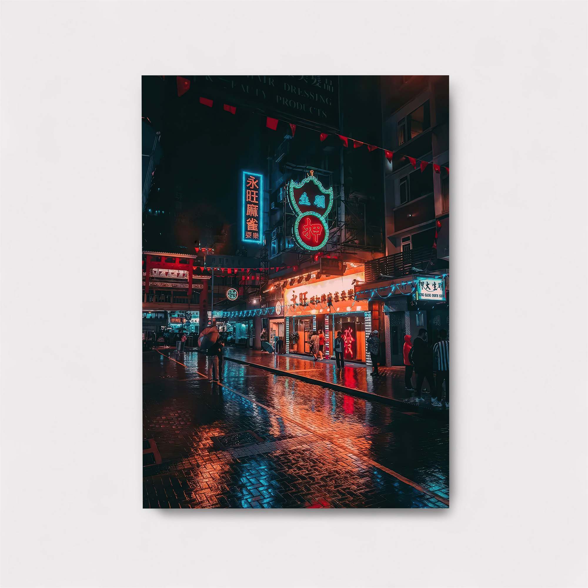 Neon Serenity Safe Wall Magnetic / M