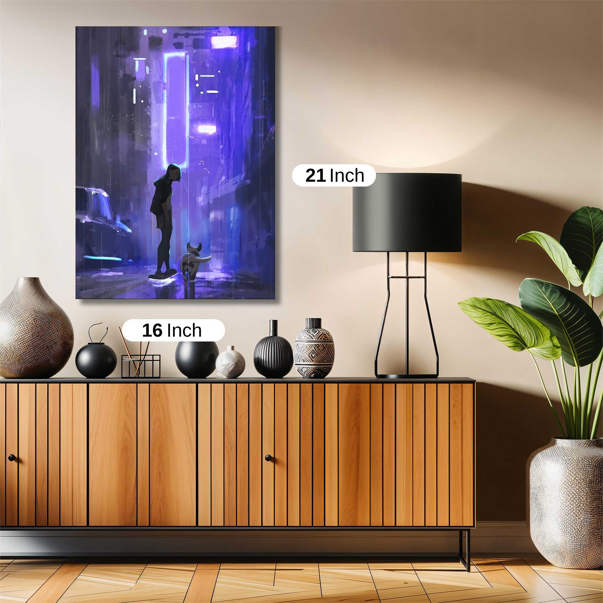 Alleyway Reverie Safe Wall Magnetic / M