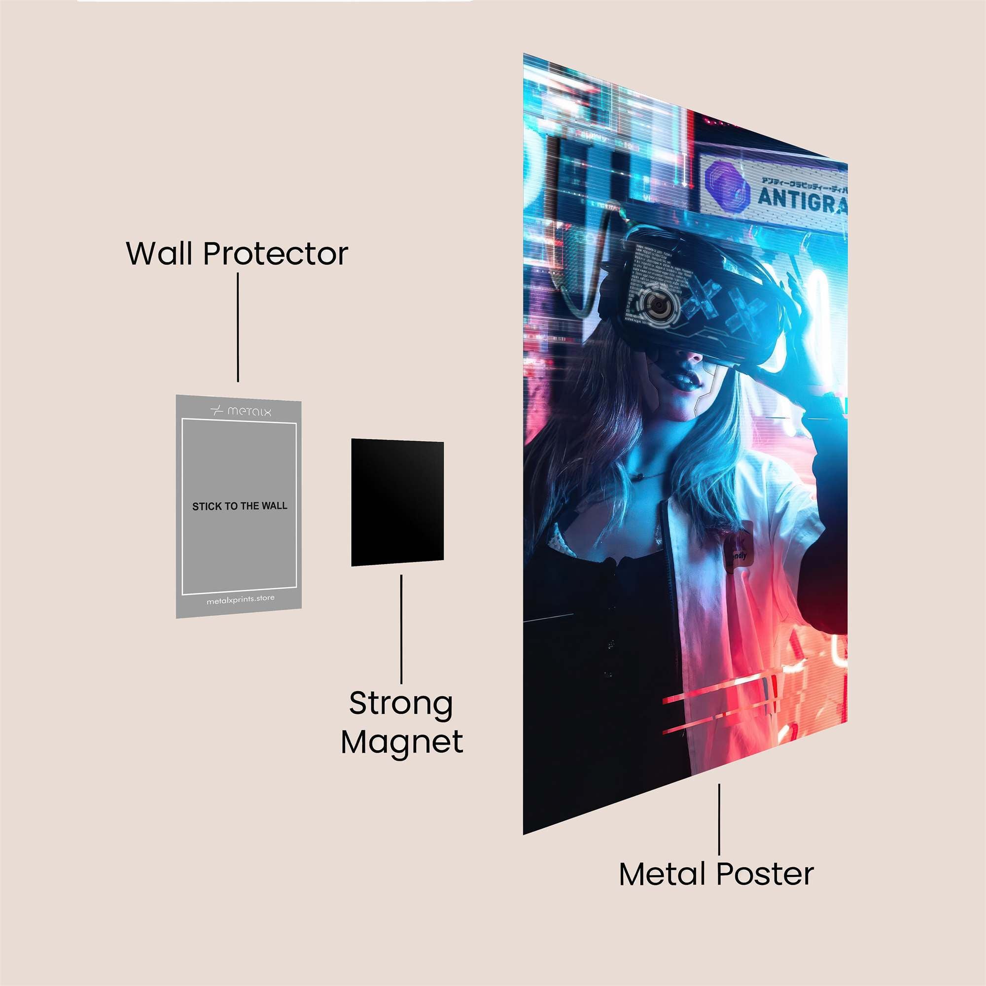 Orbital Revelation Safe Wall Magnetic / M