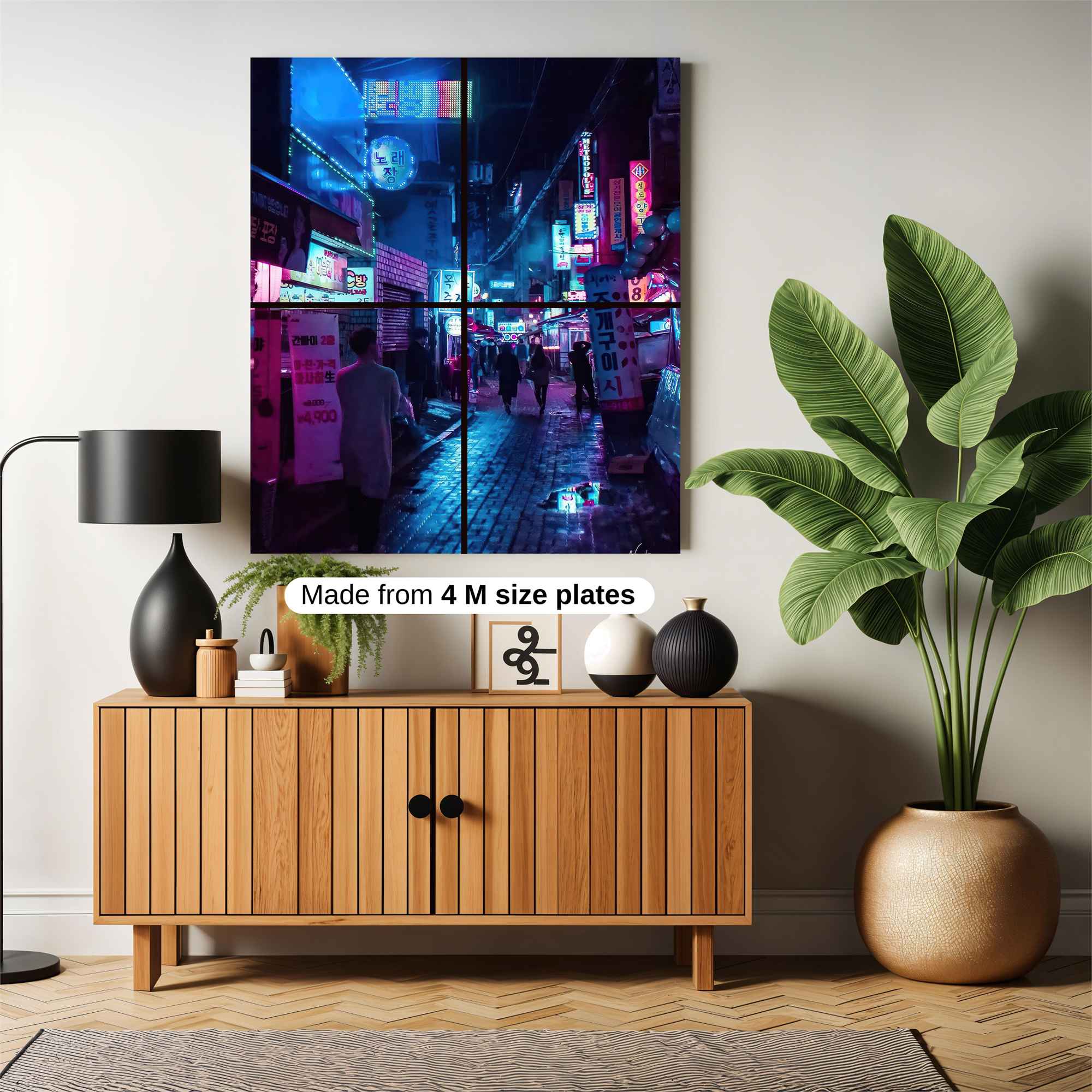 Neon Reverie Safe Wall Magnetic / M