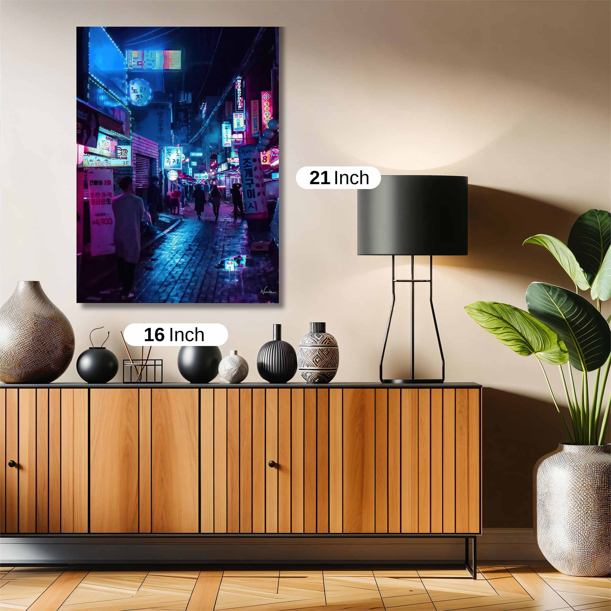 Neon Reverie Safe Wall Magnetic / M