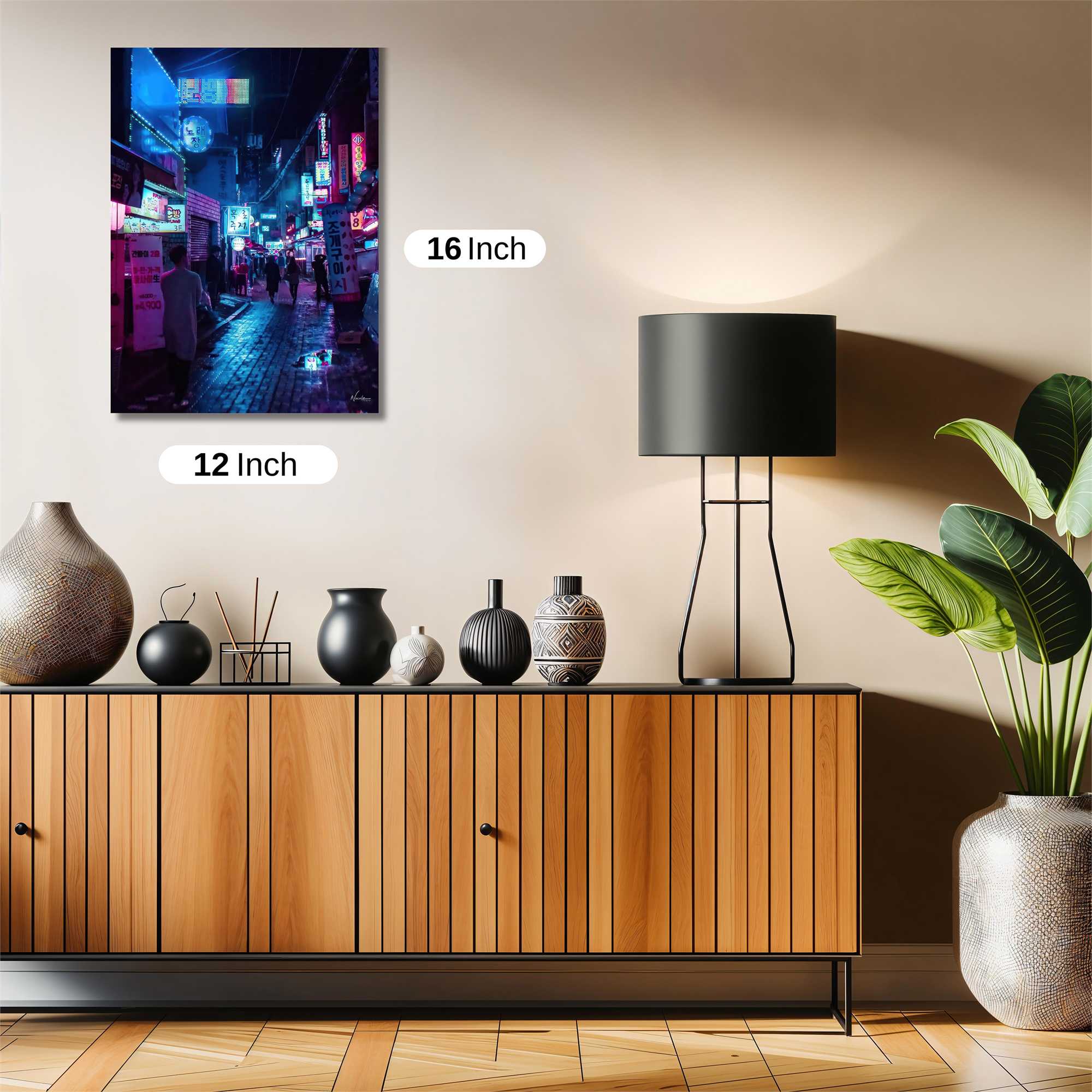 Neon Reverie Safe Wall Magnetic / M