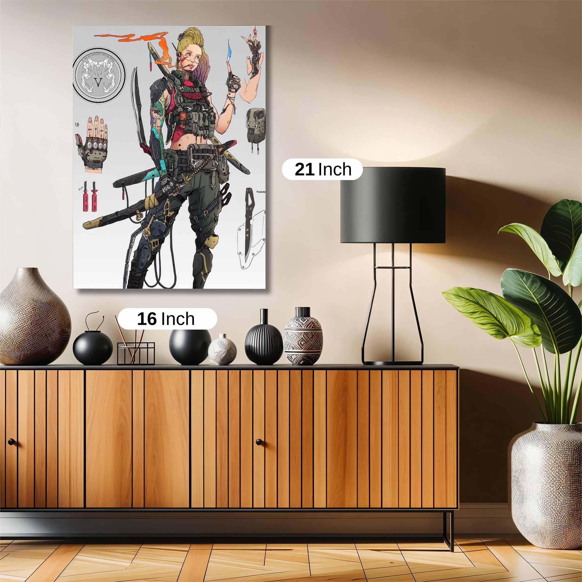 Cyberpunk Maverick Safe Wall Magnetic / M