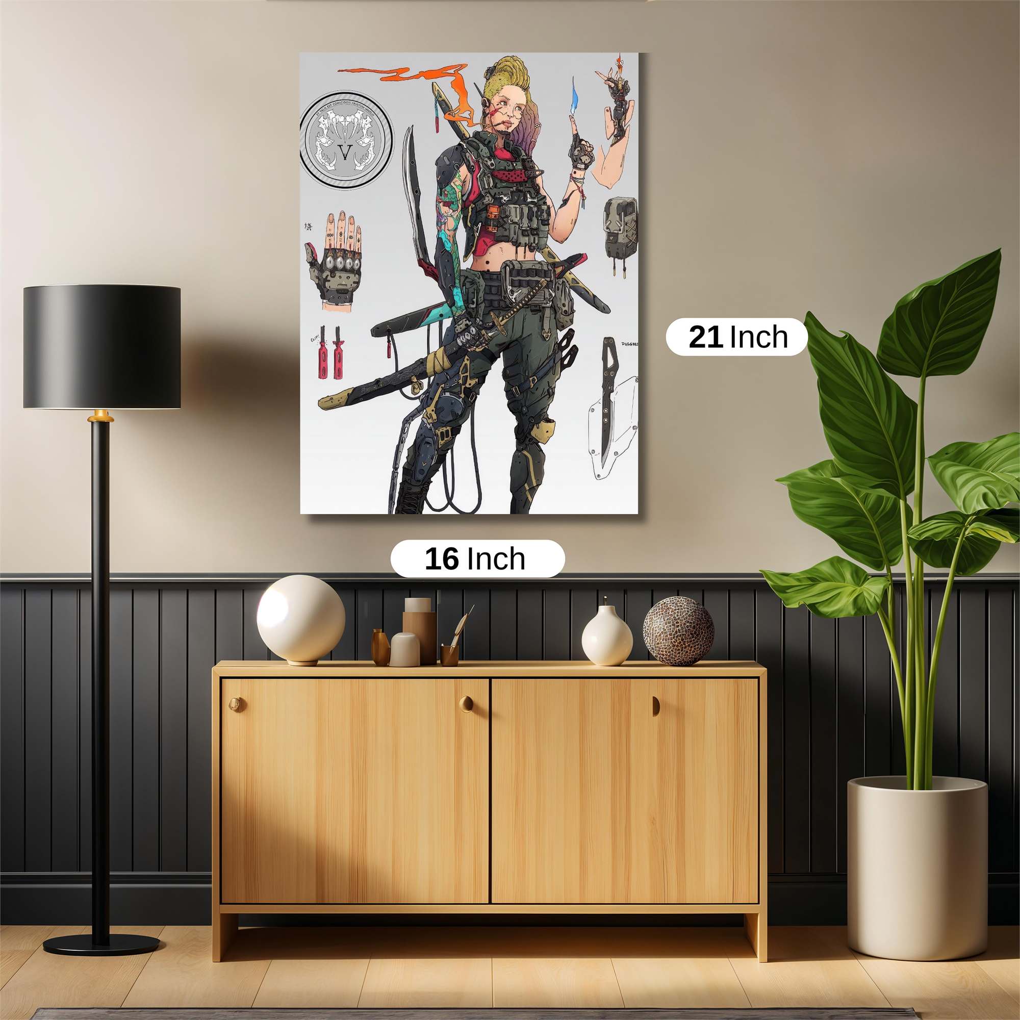 Cyberpunk Maverick Safe Wall Magnetic / M