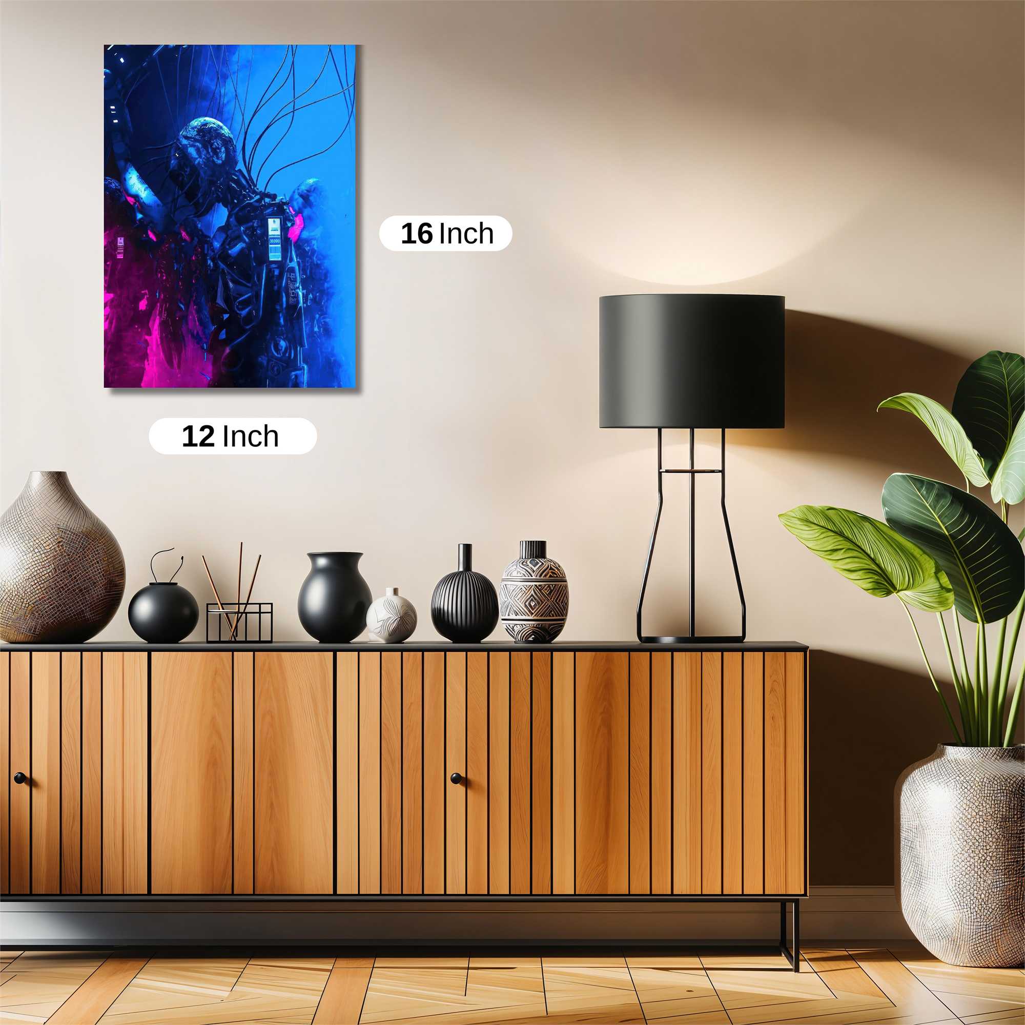 Cyber Despair Safe Wall Magnetic / M