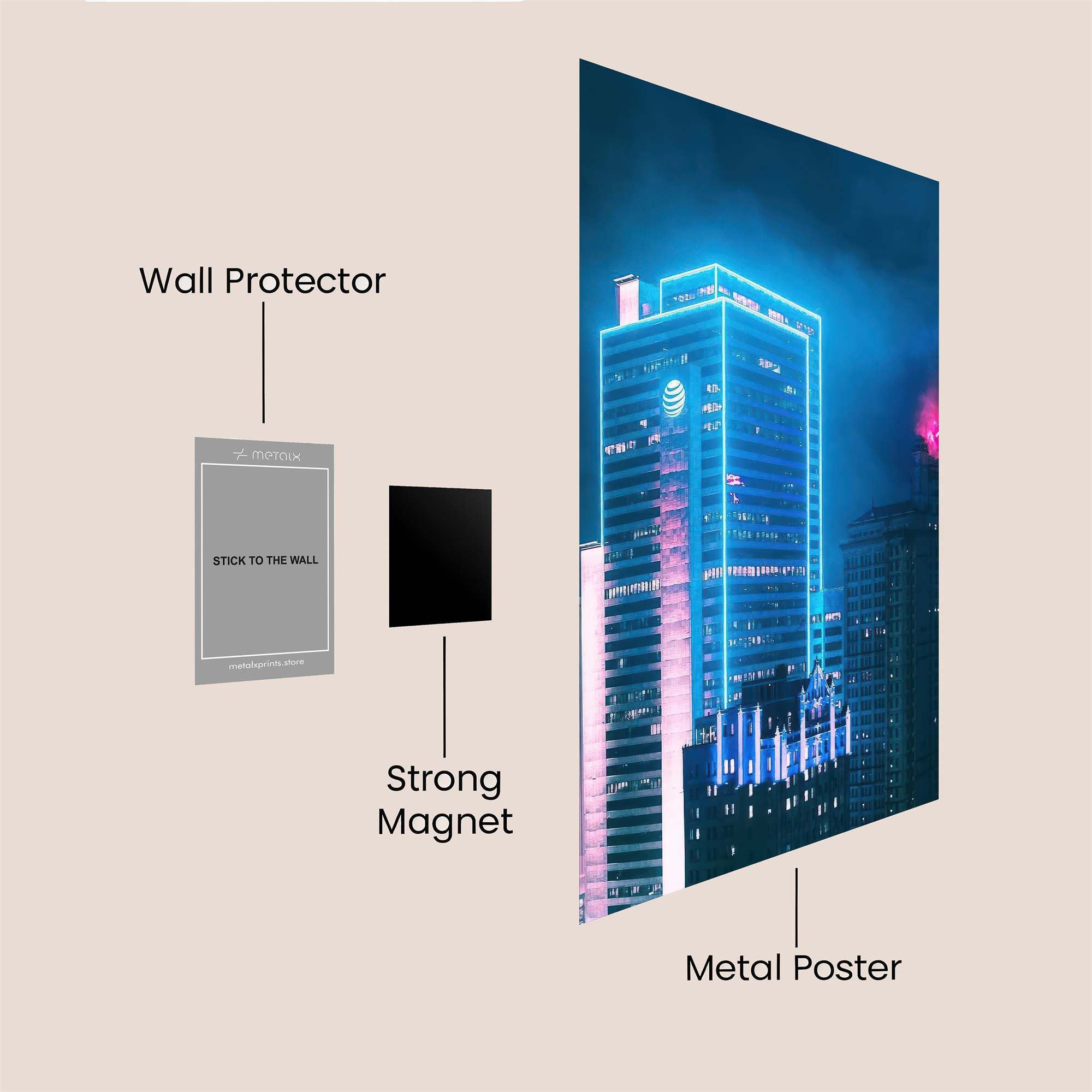 AT&T Enigma Safe Wall Magnetic / M
