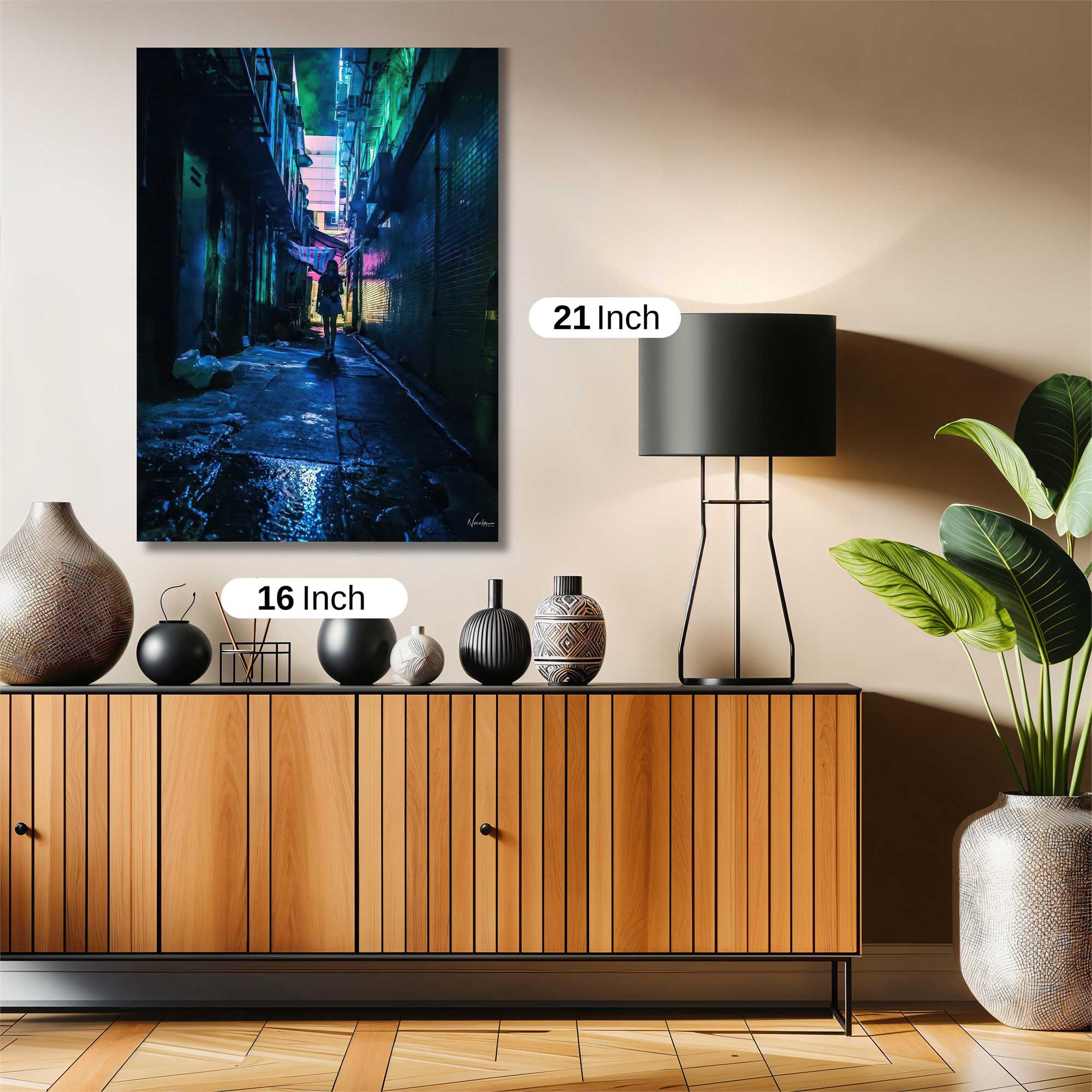 Neon Mystery Safe Wall Magnetic / M