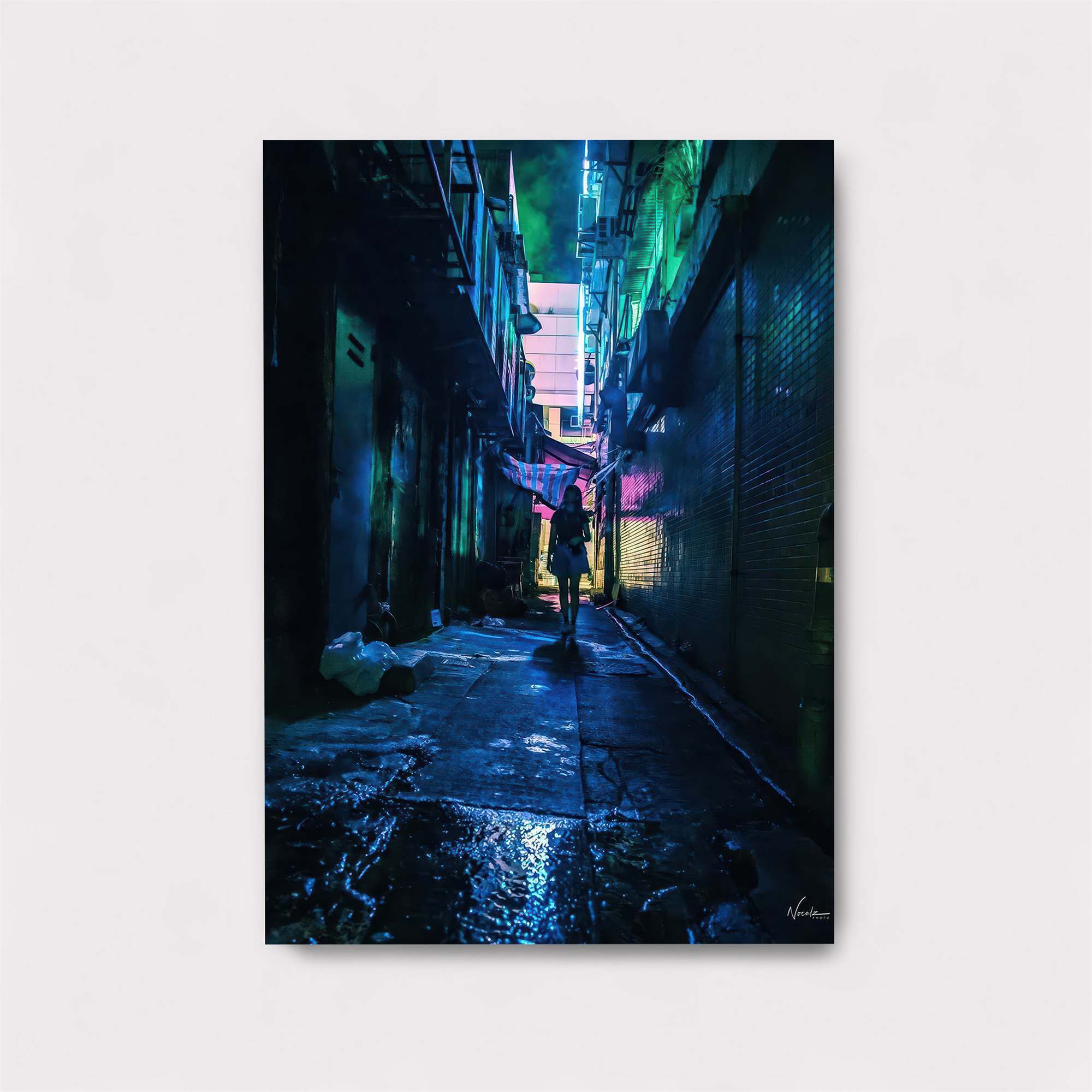 Neon Mystery Safe Wall Magnetic / M