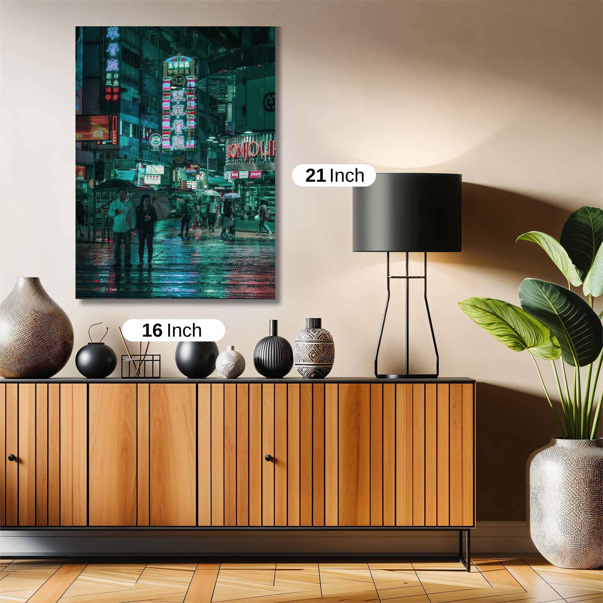 Neon Serenity Safe Wall Magnetic / M