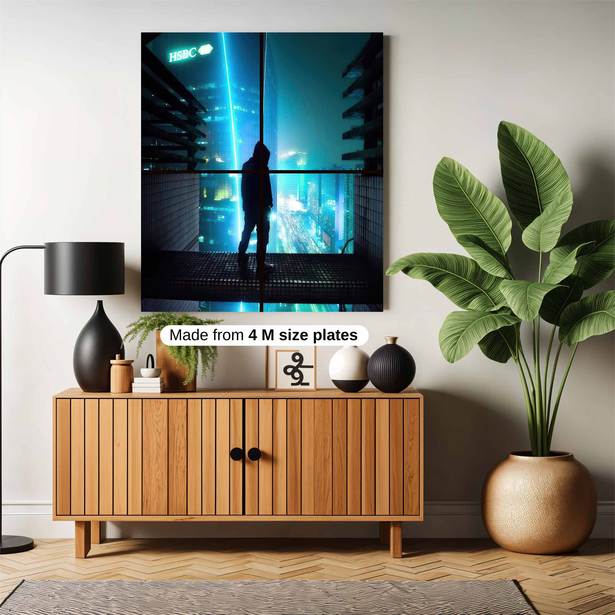 Dystopian Twilight Safe Wall Magnetic / M