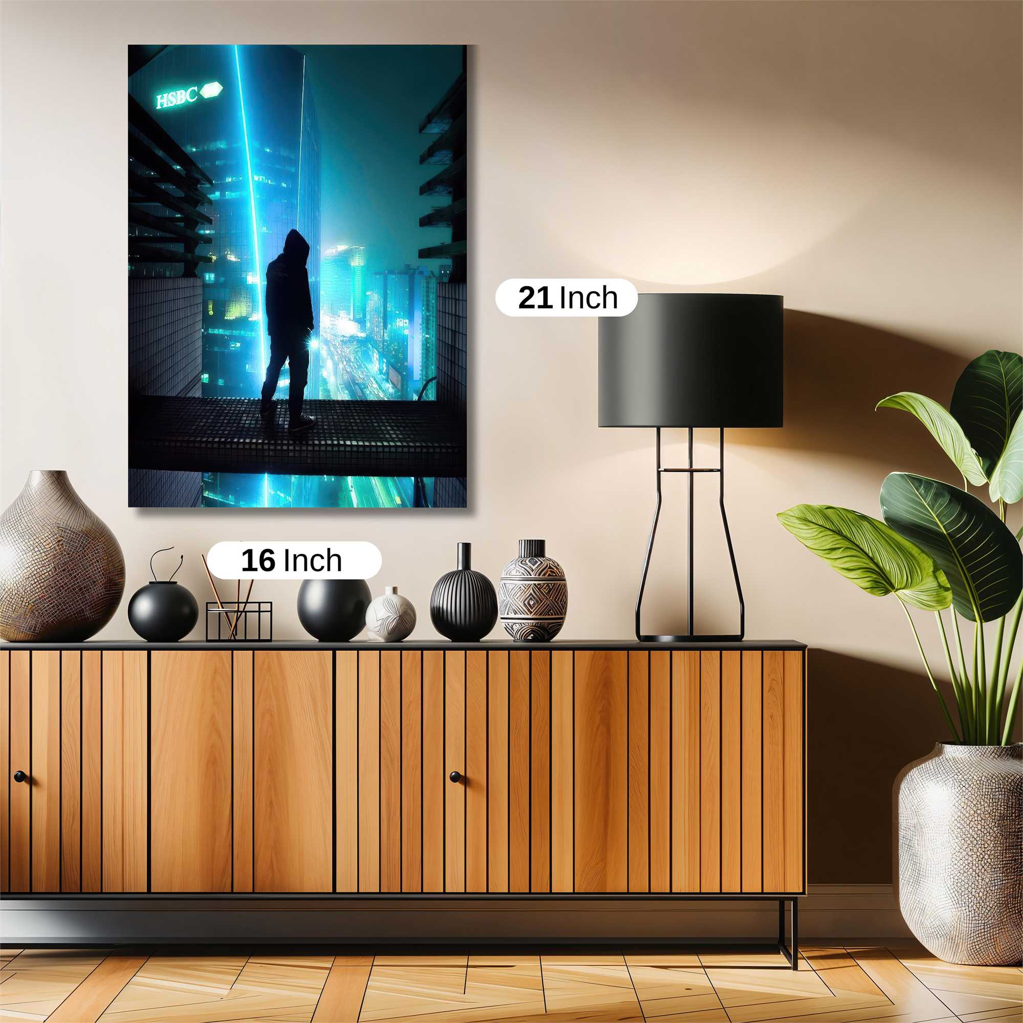 Dystopian Twilight Safe Wall Magnetic / M