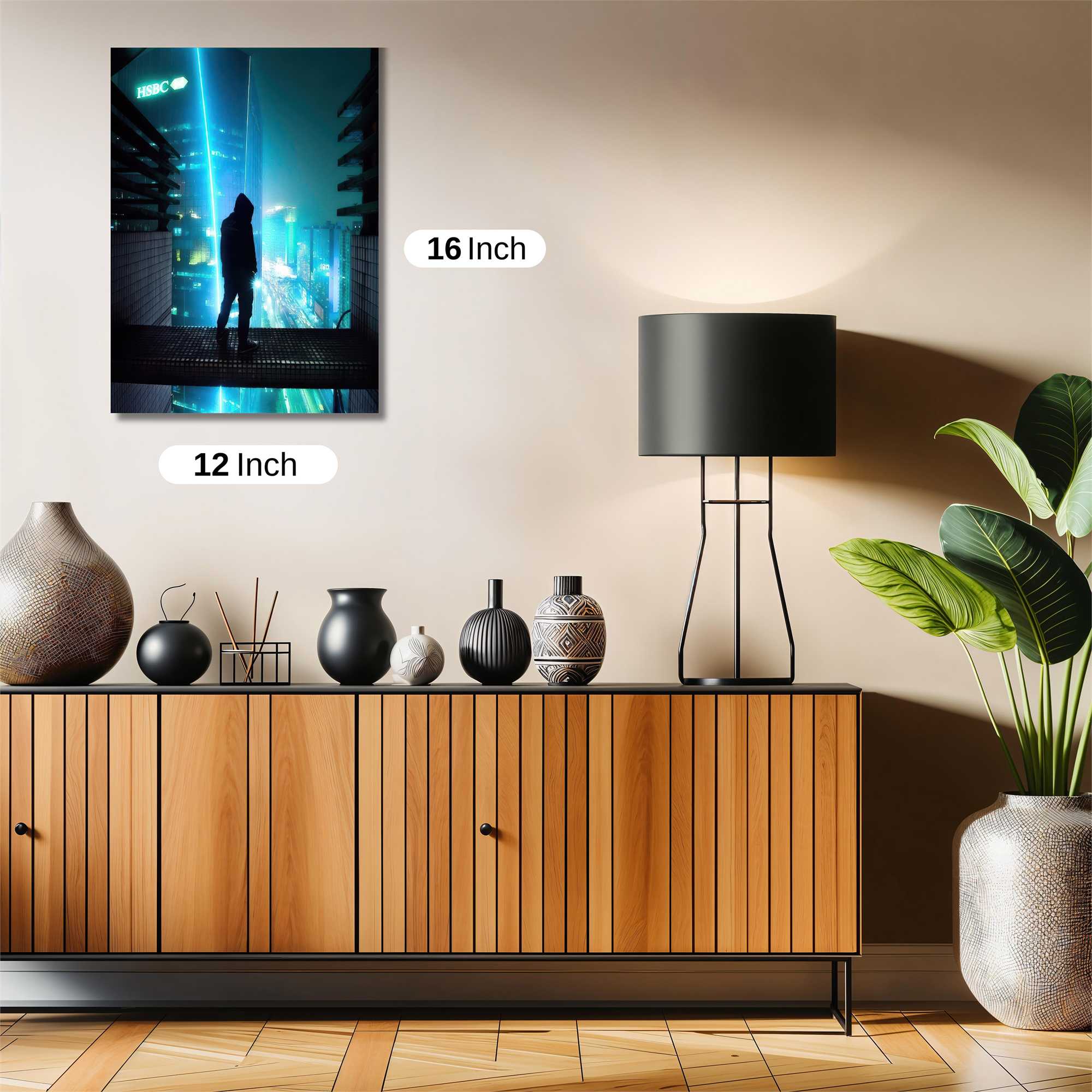 Dystopian Twilight Safe Wall Magnetic / M