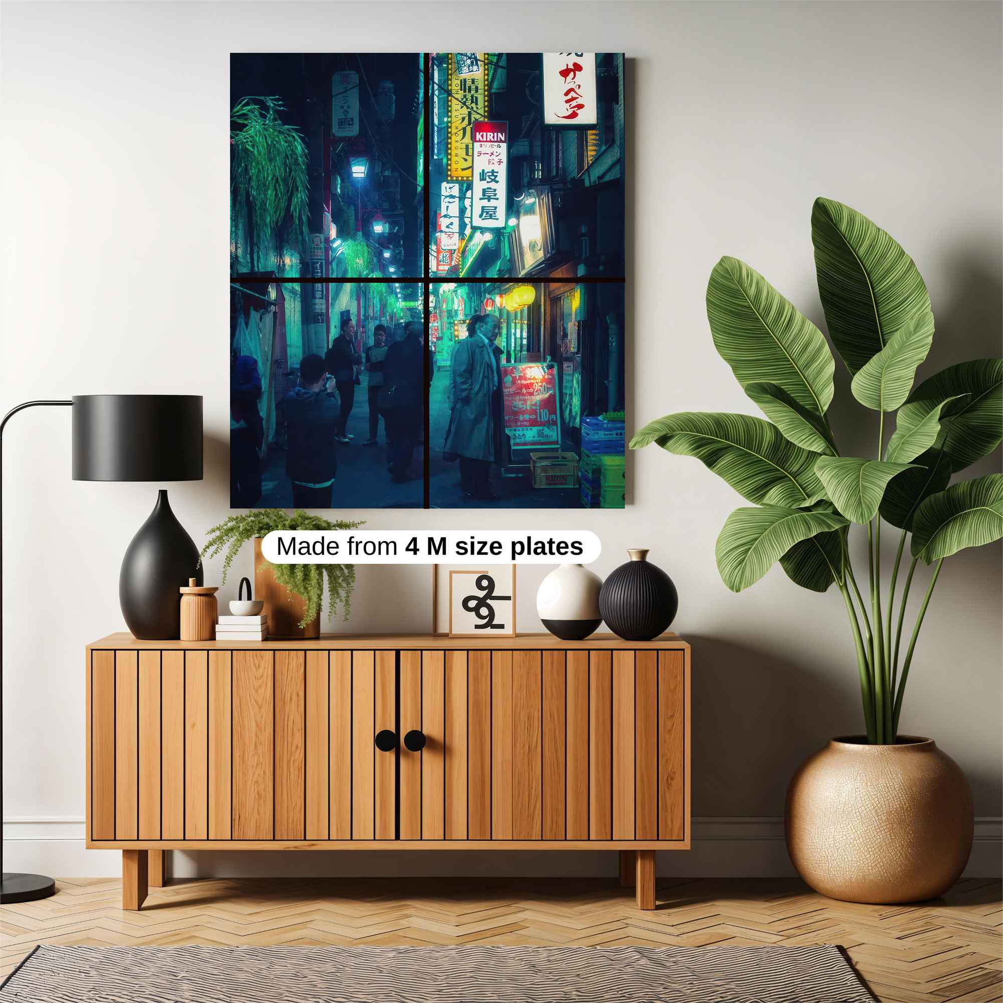 Neon Mystery Safe Wall Magnetic / M