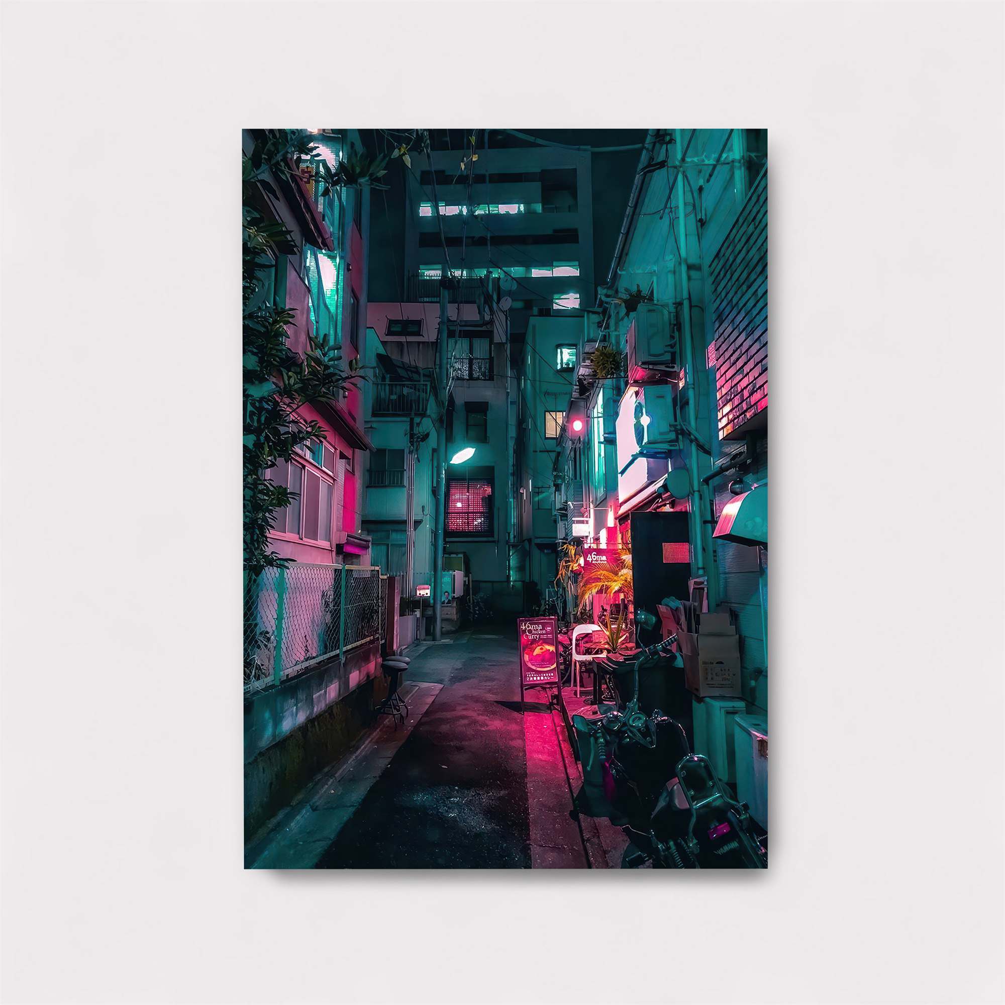 Neon Serenity Safe Wall Magnetic / M